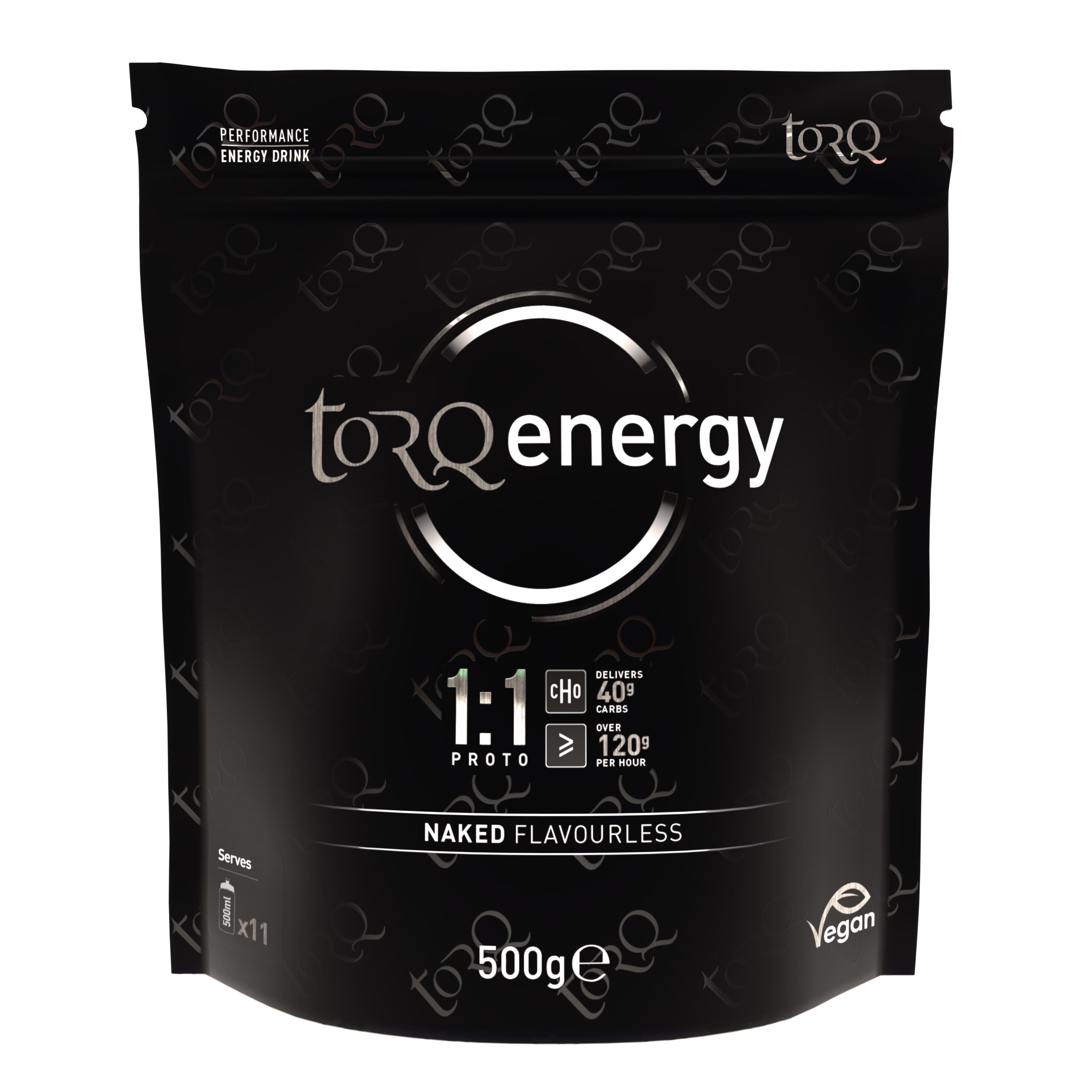 TORQ Proto 1:1 Energy Drink 500G Pouch: NAKED 500G