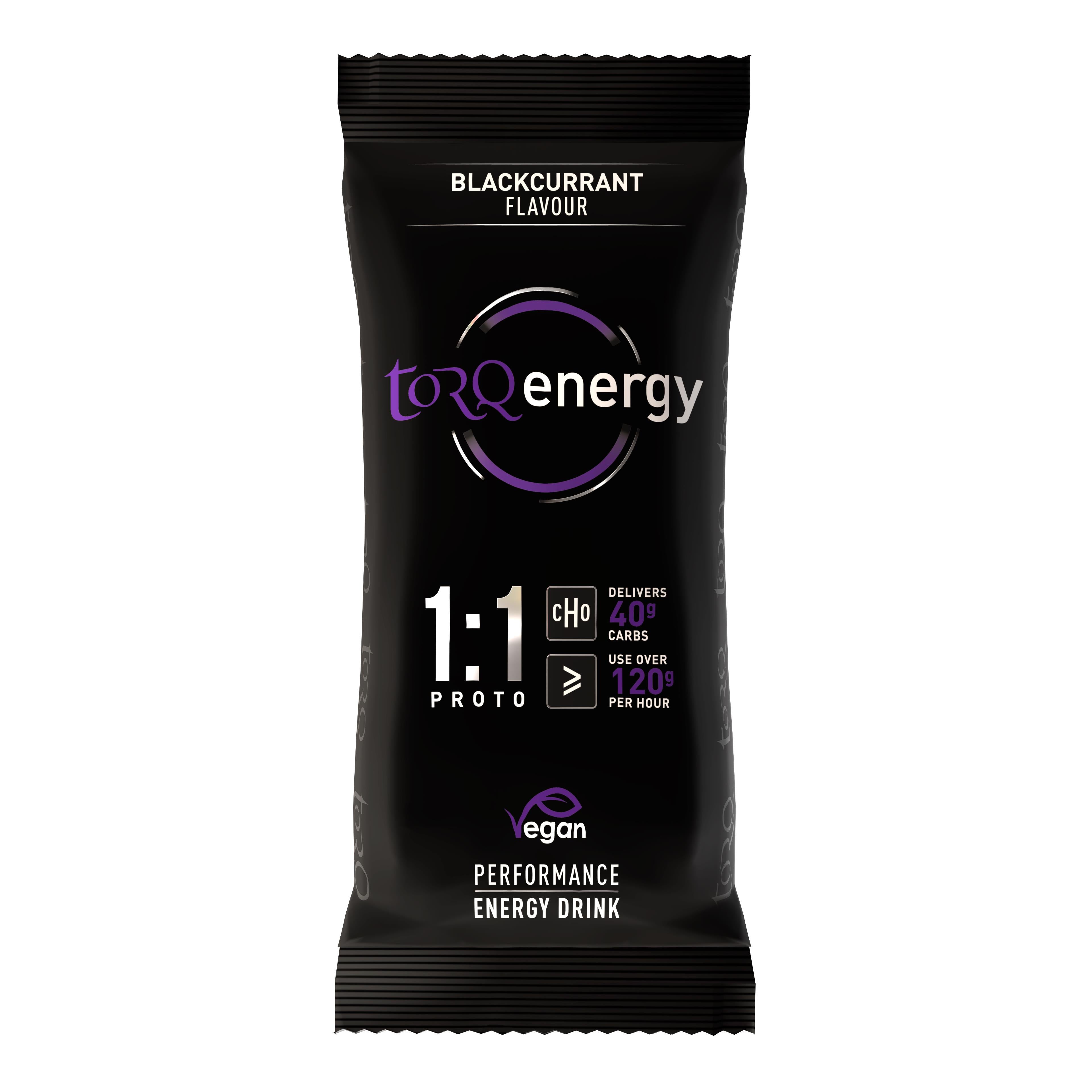TORQ Proto 1:1 Energy Drink Sachet (Box 12): BLACKCURRANT