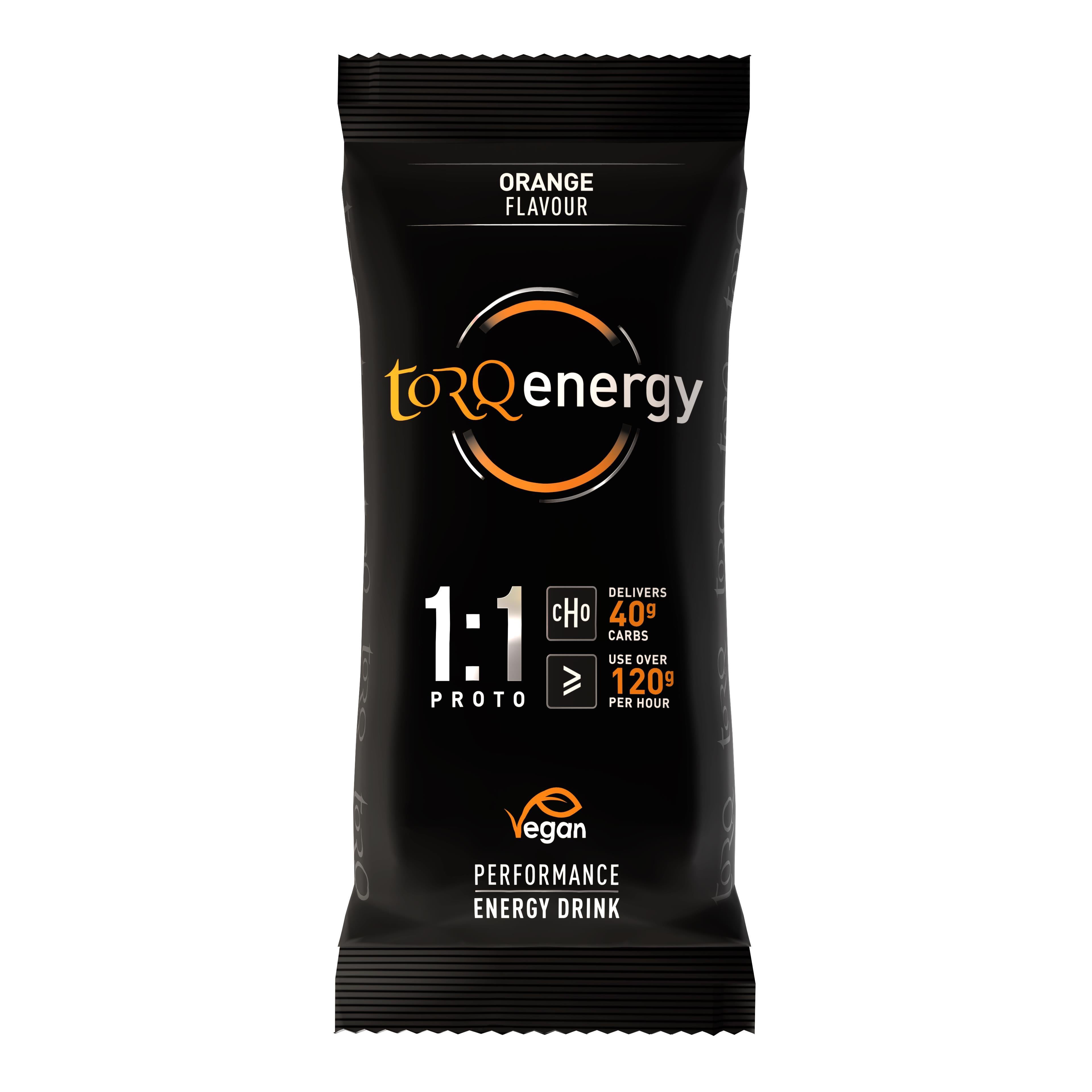 TORQ Proto 1:1 Energy Drink Sachet (Box 12): ORANGE