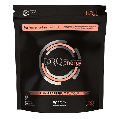 Torq Natural Energy Drink (1 X 500G): Pink Grapefruit