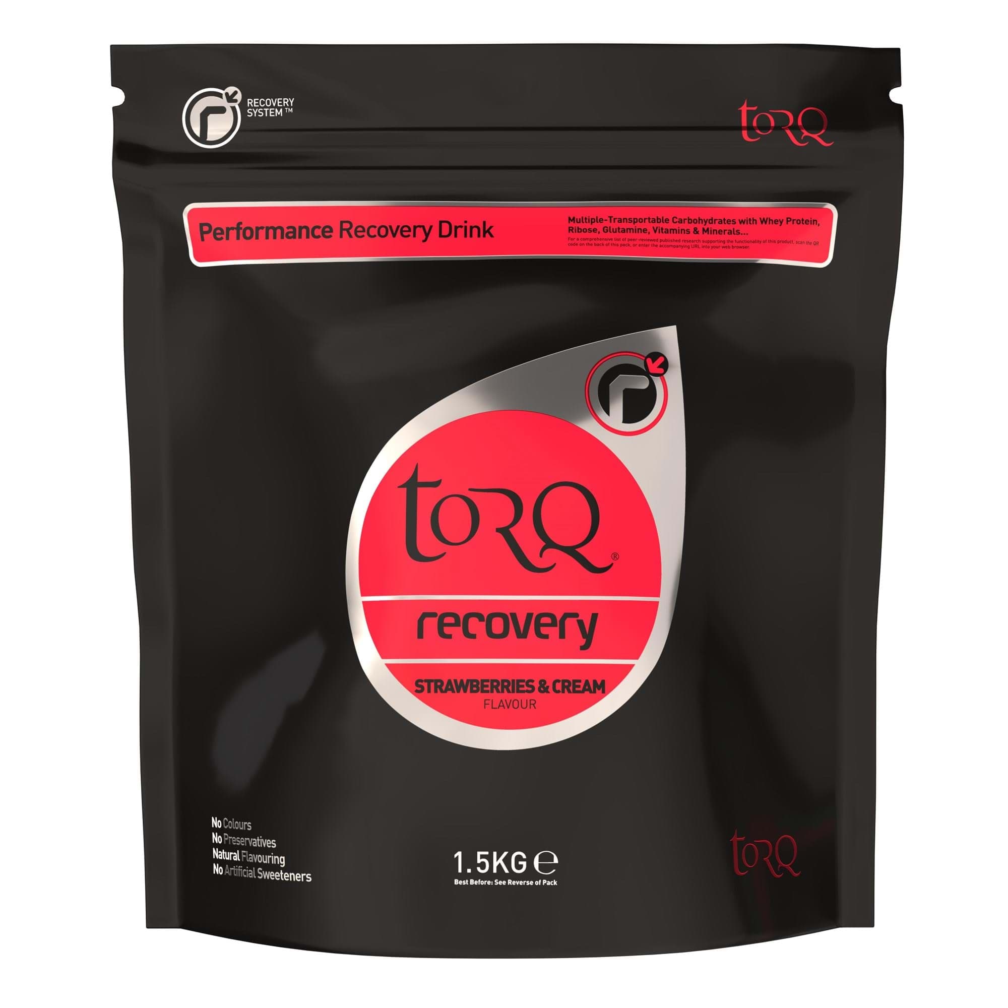Torq Recovery Drink (1 X 1.5Kg): Strawberries & Cream