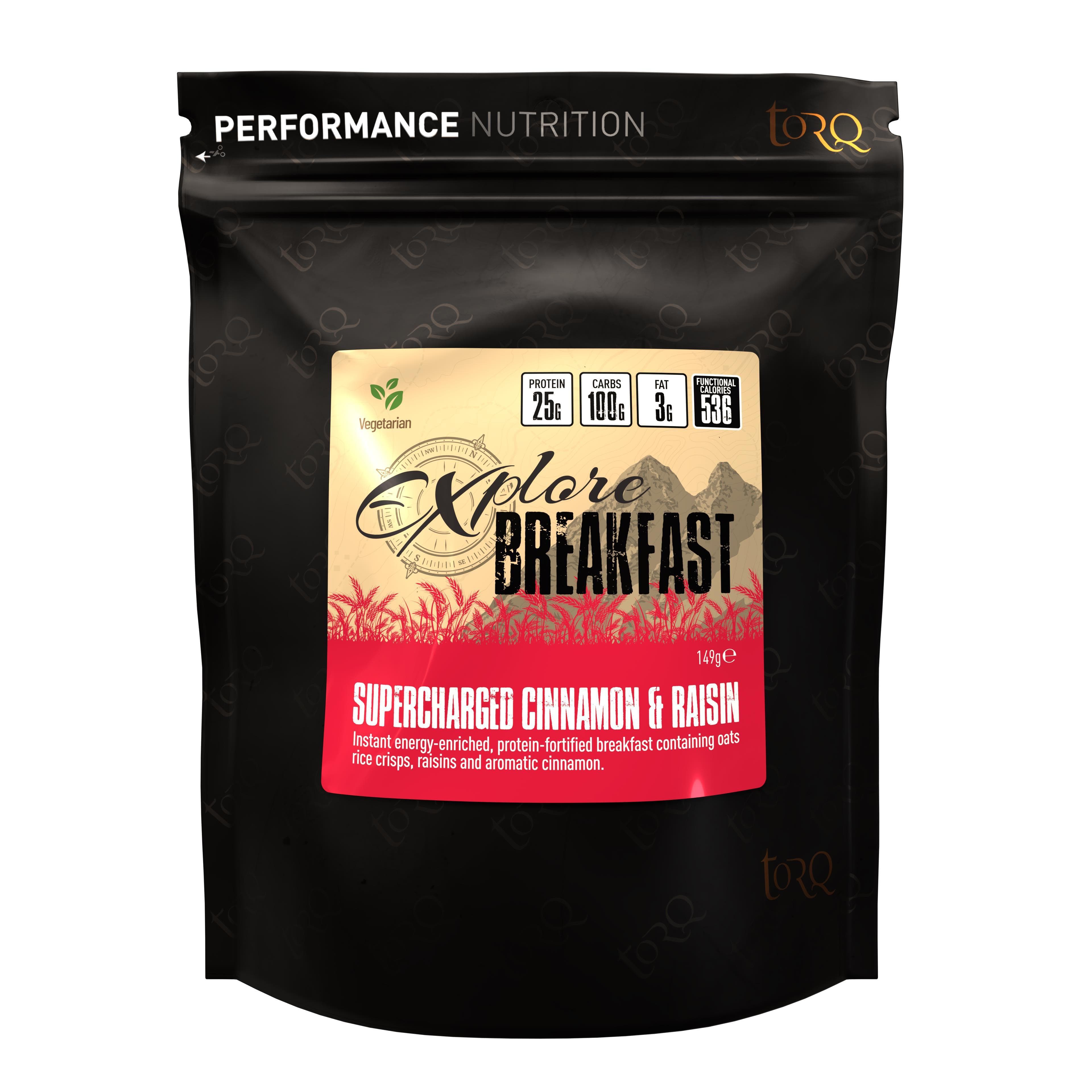 Torq Explore Breakfast Cereal: Cinnamon & Raisin 146G