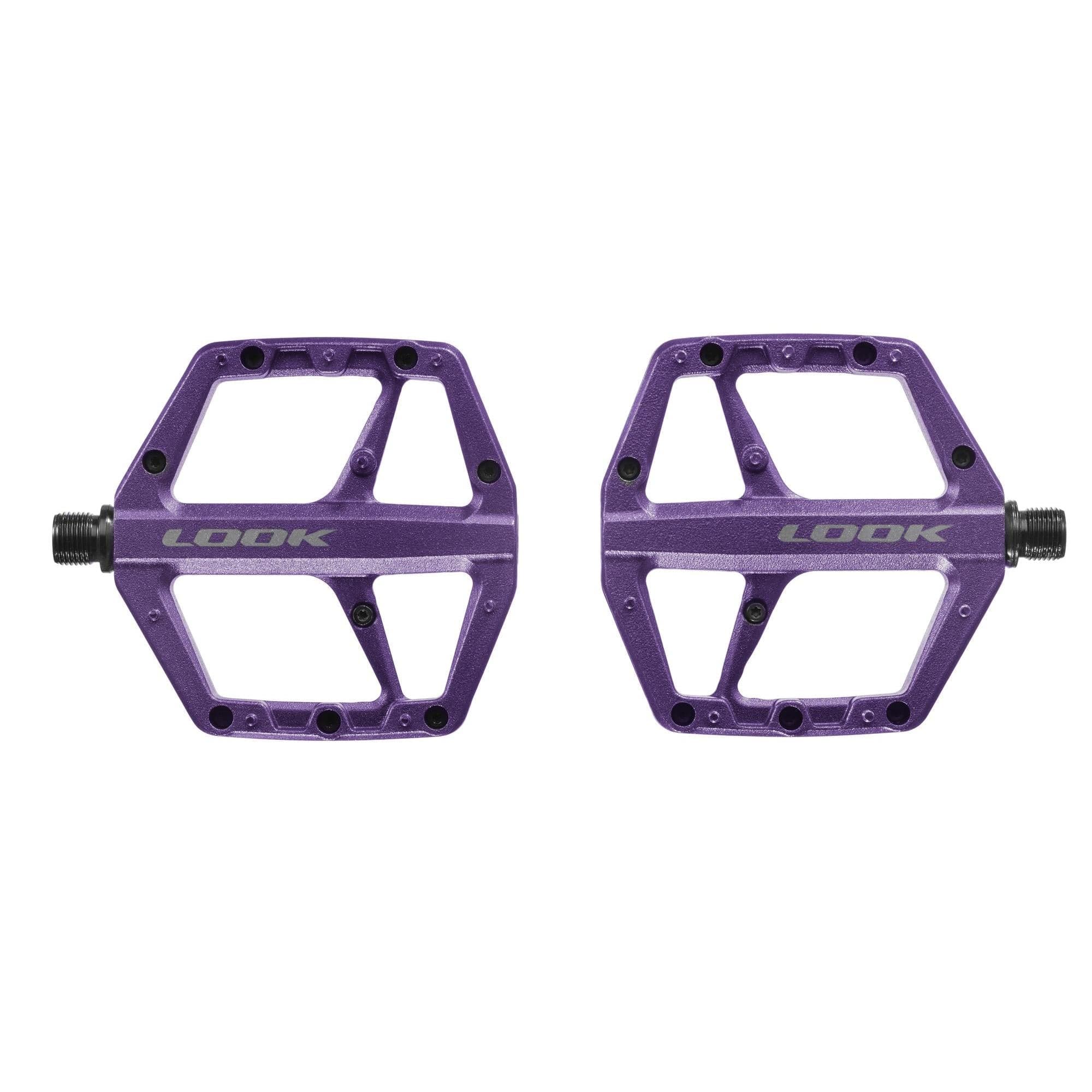 LOOK Trail Roc Flat MTB Pedals: NIGHT PURPLE