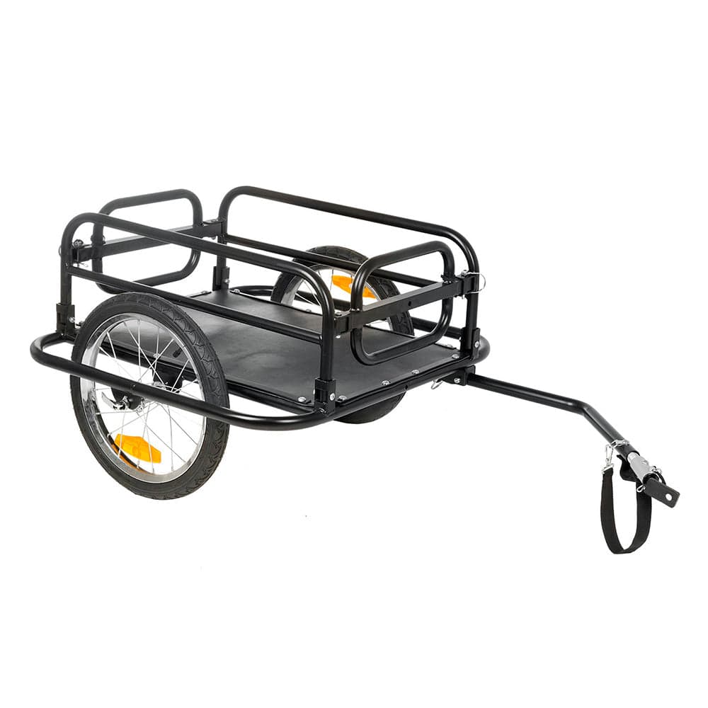 M-Wave Stalwart Carry Fold 2 Cargo Trailer	 Black Cargo