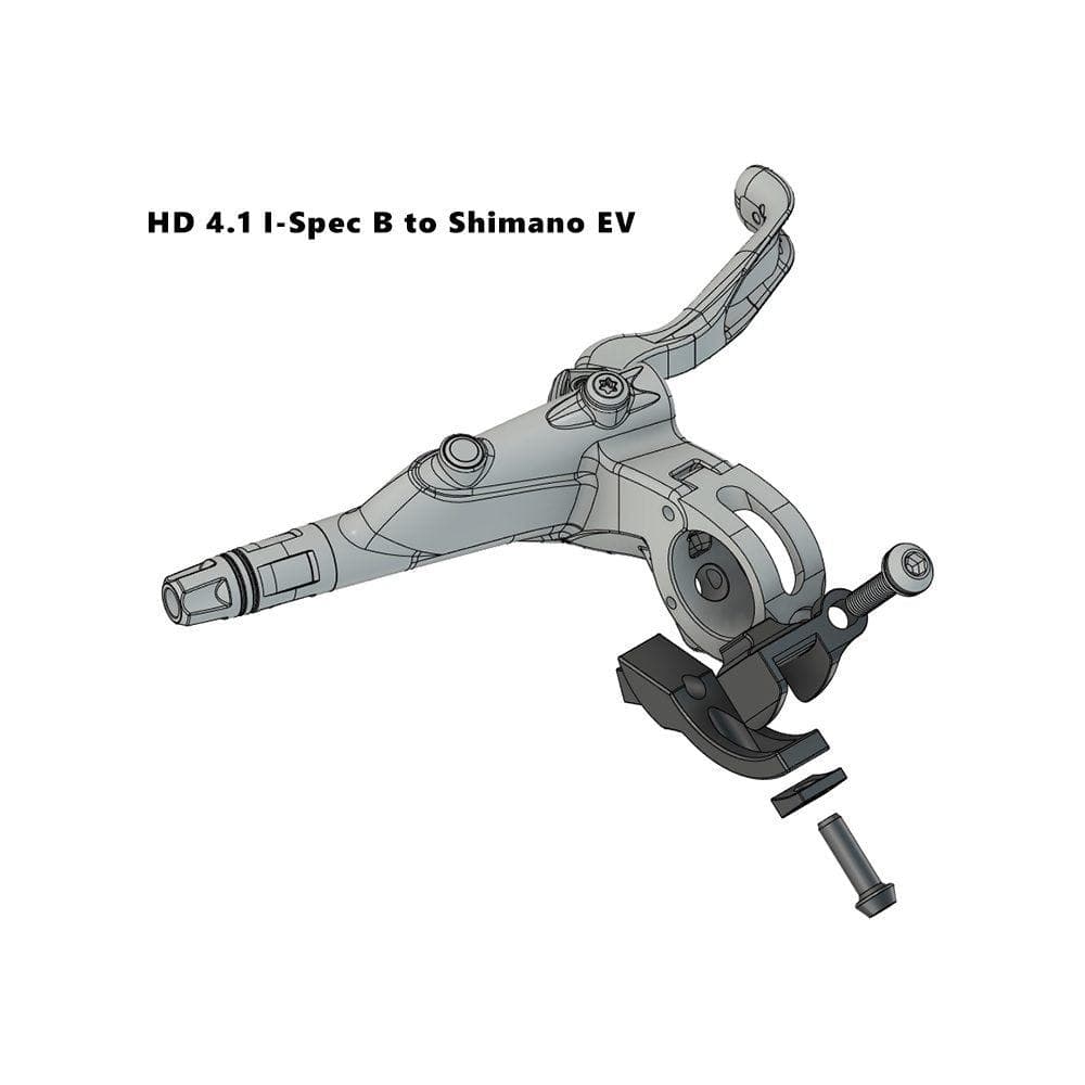 TRP Shifter Adapter HD 4.1 I Spec EV RH Slate Quad