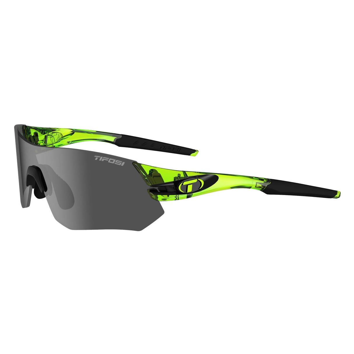 Tifosi Tsali Interchangeable Lens Sunglasses: Crystal Neon Green