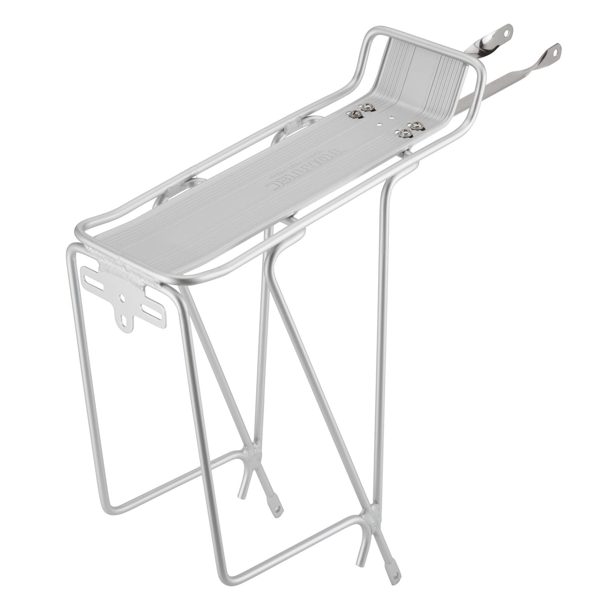 Tortec Tour Rear Rack: Silver 26-700C