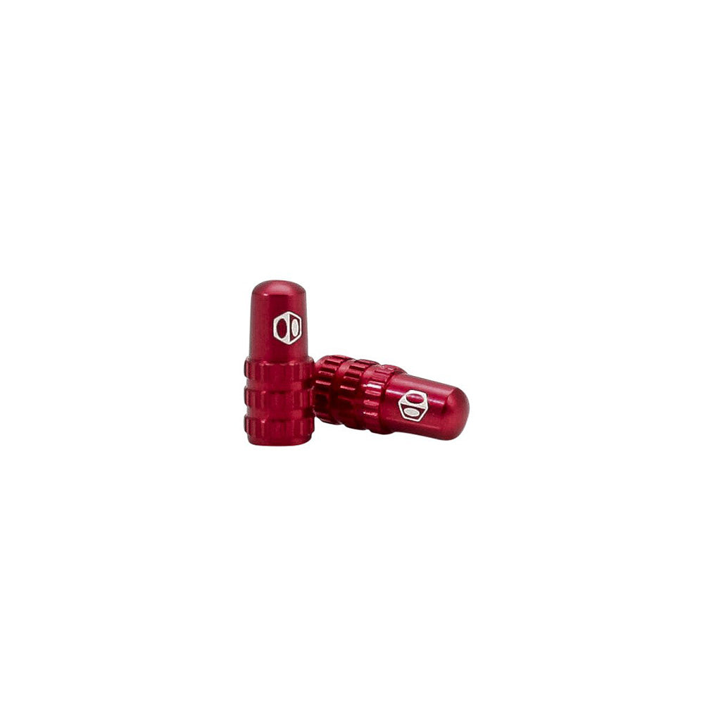 BOX BMX Box One Presta Valve Caps Red Presta