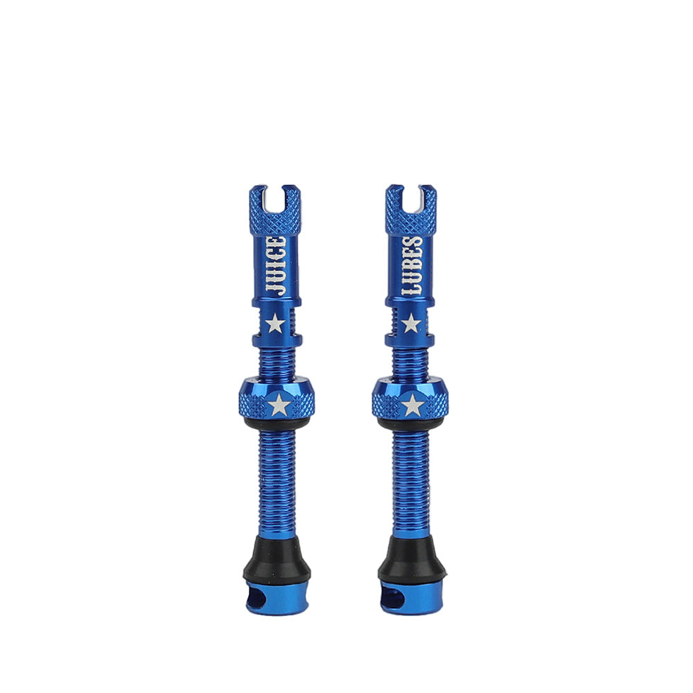 Juice Lubes Tubeless Valves 48mm Blue