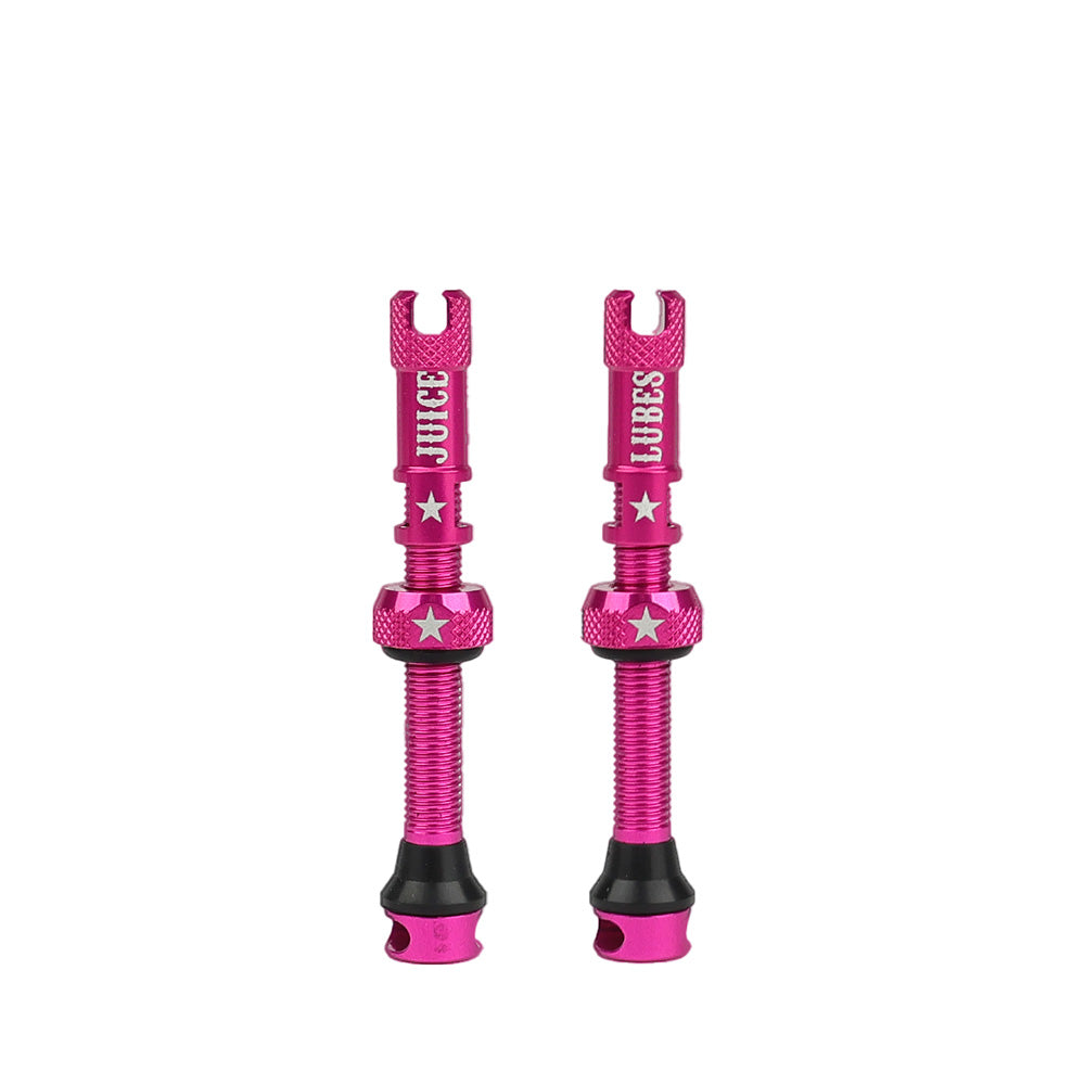 Juice Lubes Tubeless Valves 48mm Pink
