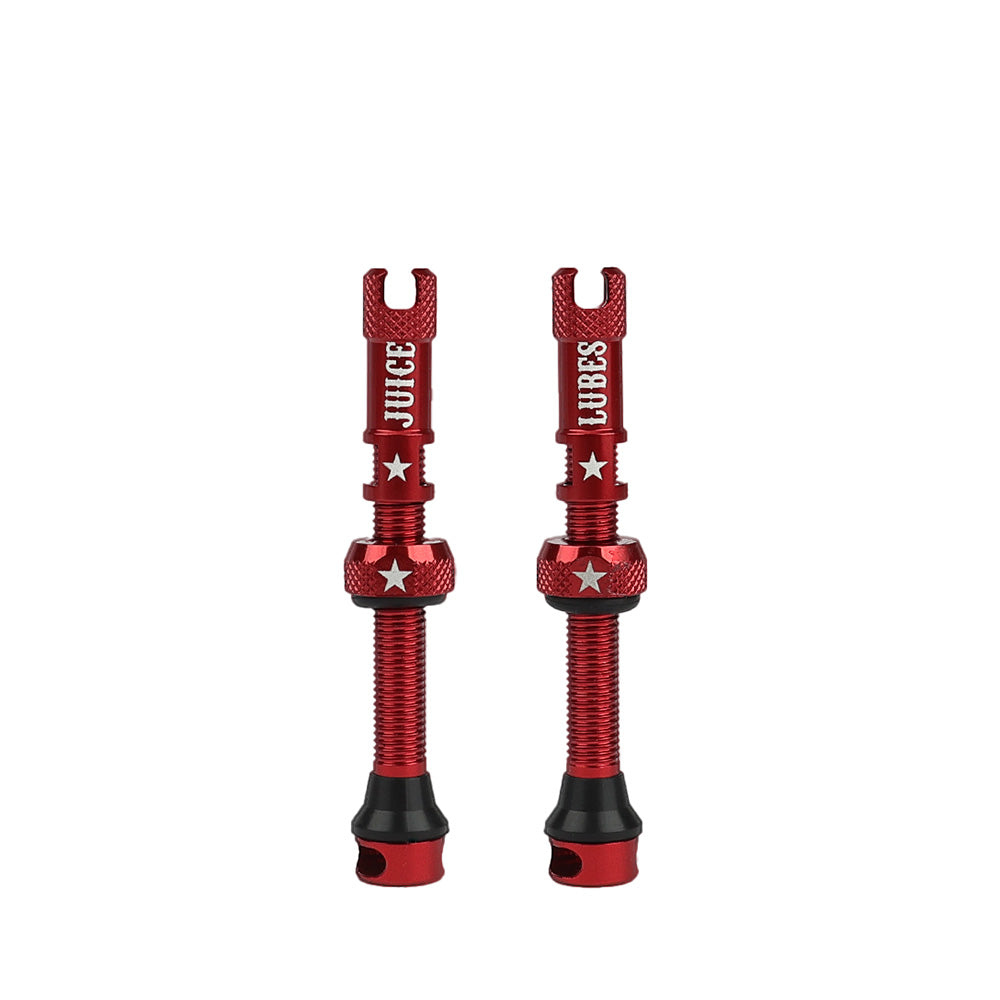 Juice Lubes Tubeless Valves 48mm Red
