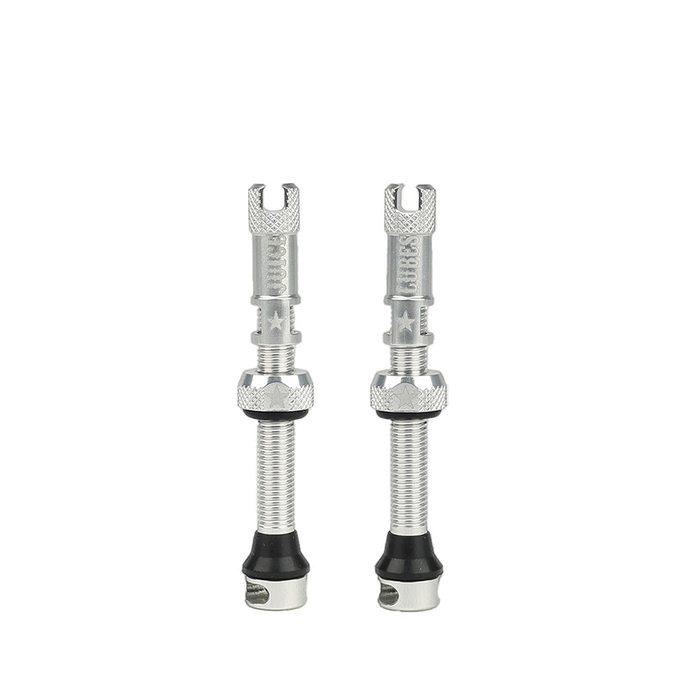Juice Lubes Tubeless Valves 48mm Silver
