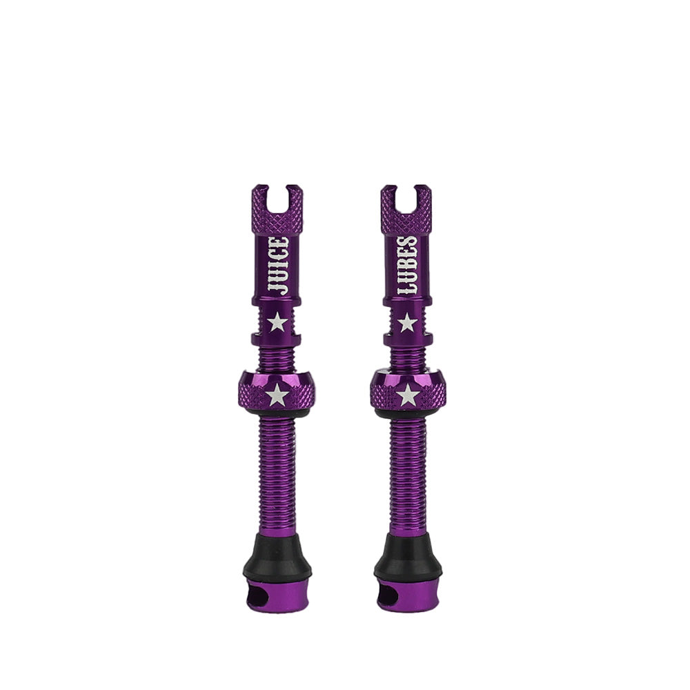 Juice Lubes Tubeless Valves 48mm Purple