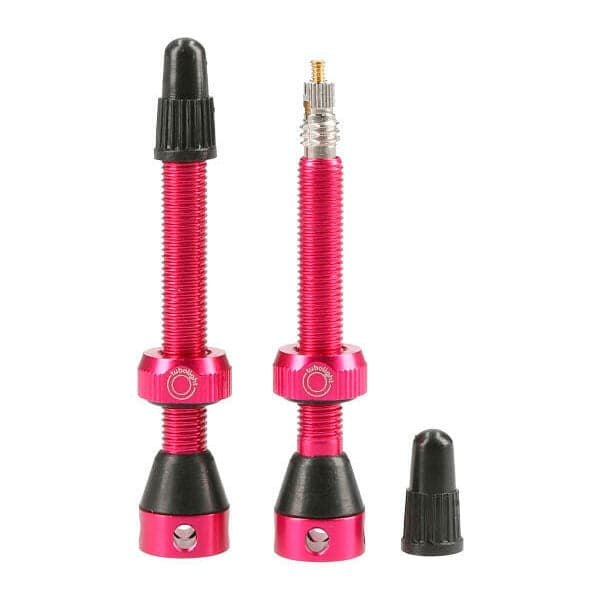 Tubolight Tubeless Valves  Pink 50mm