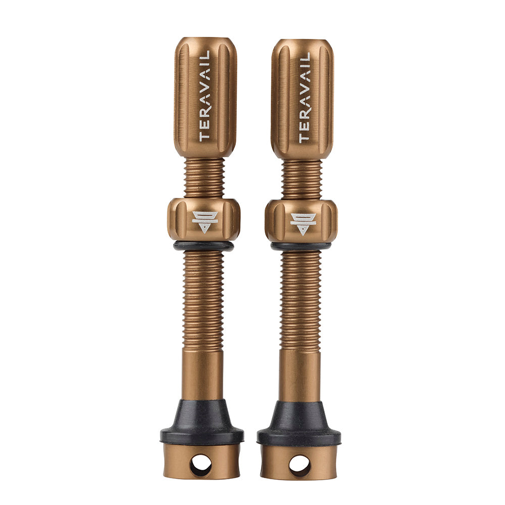 Teravail Tubeless Valves 48mm Copper