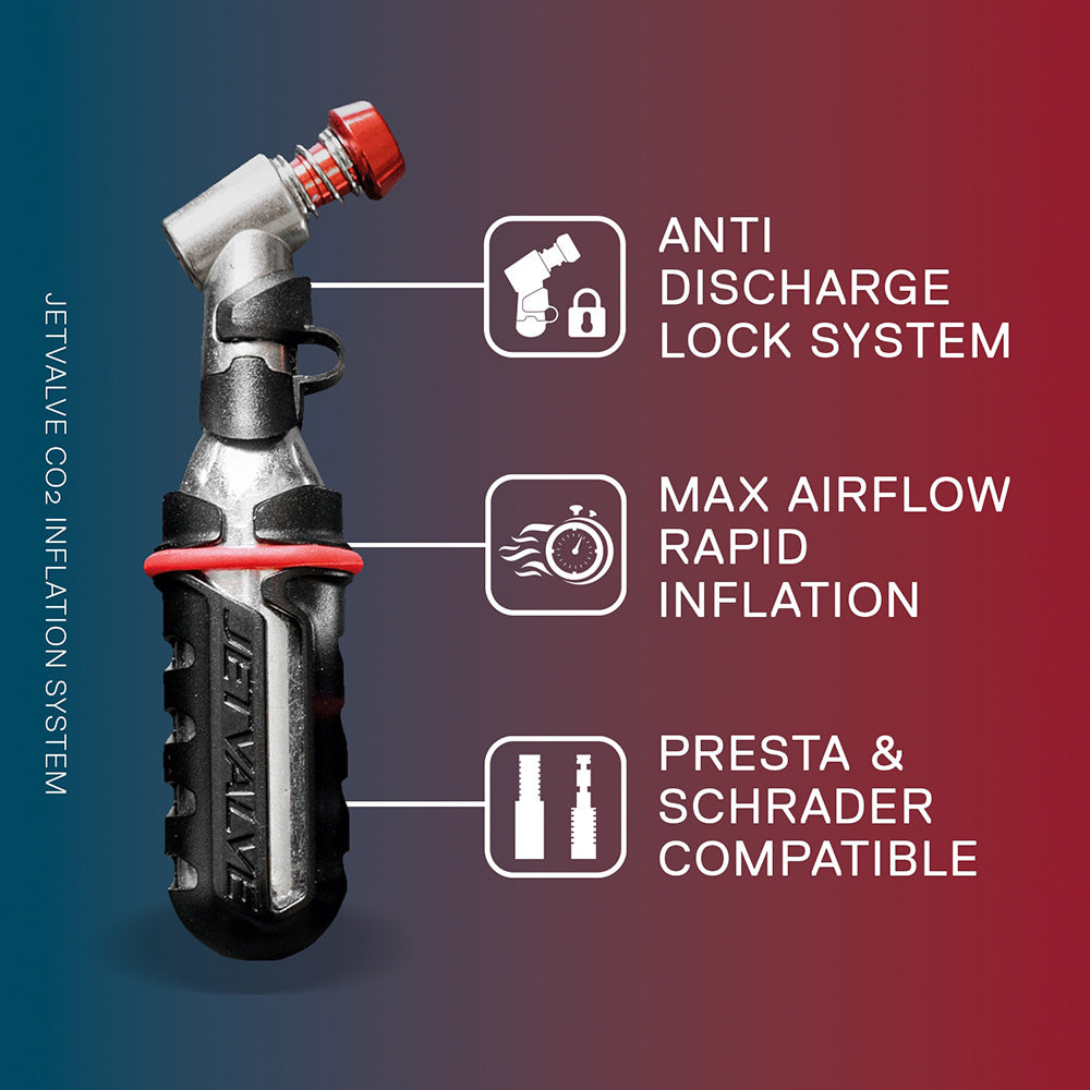 Weldtite Jetvalve CO2 inflator  16g