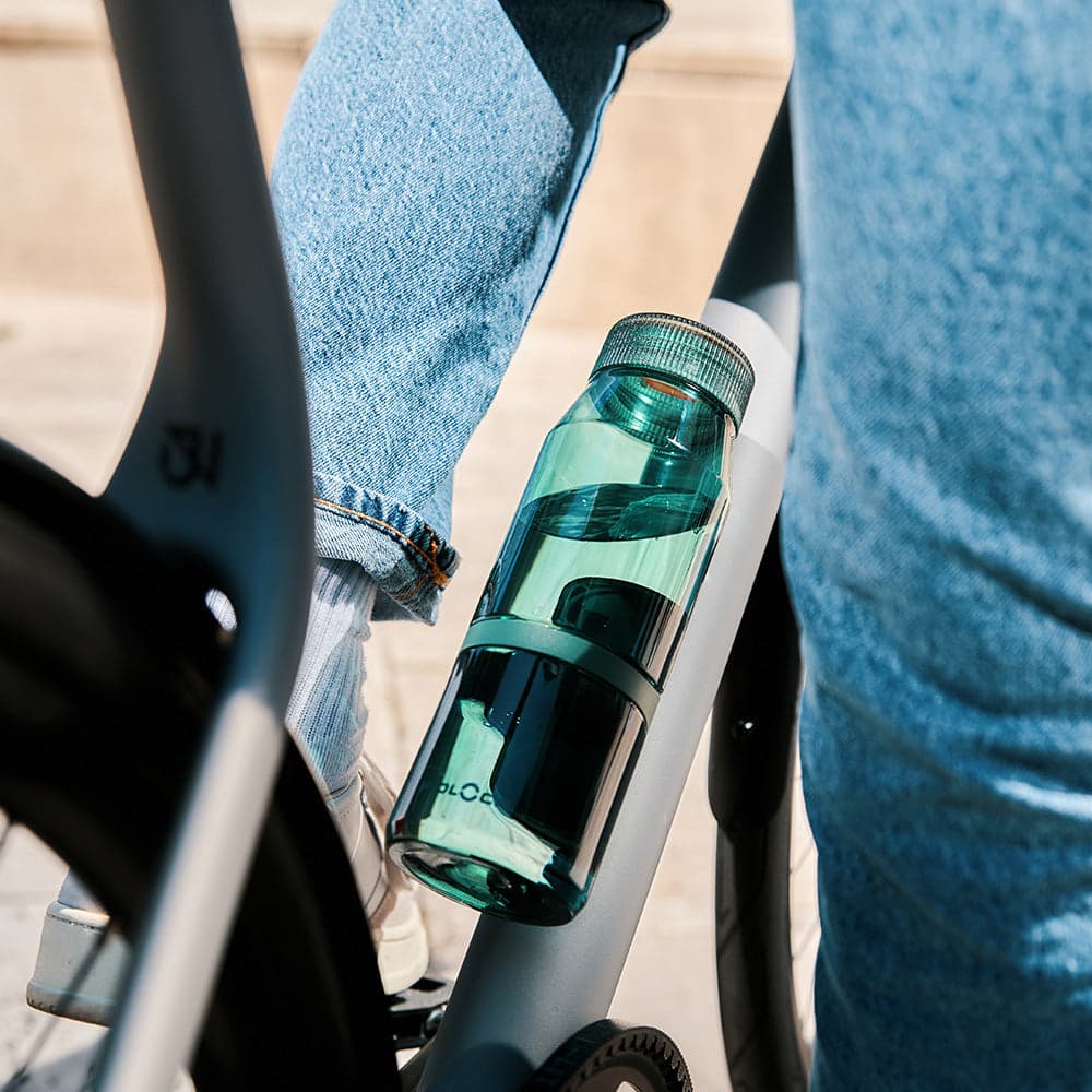 Fidlock TWIST bottle 700 life + bike base Clear Dk Blue 700ml