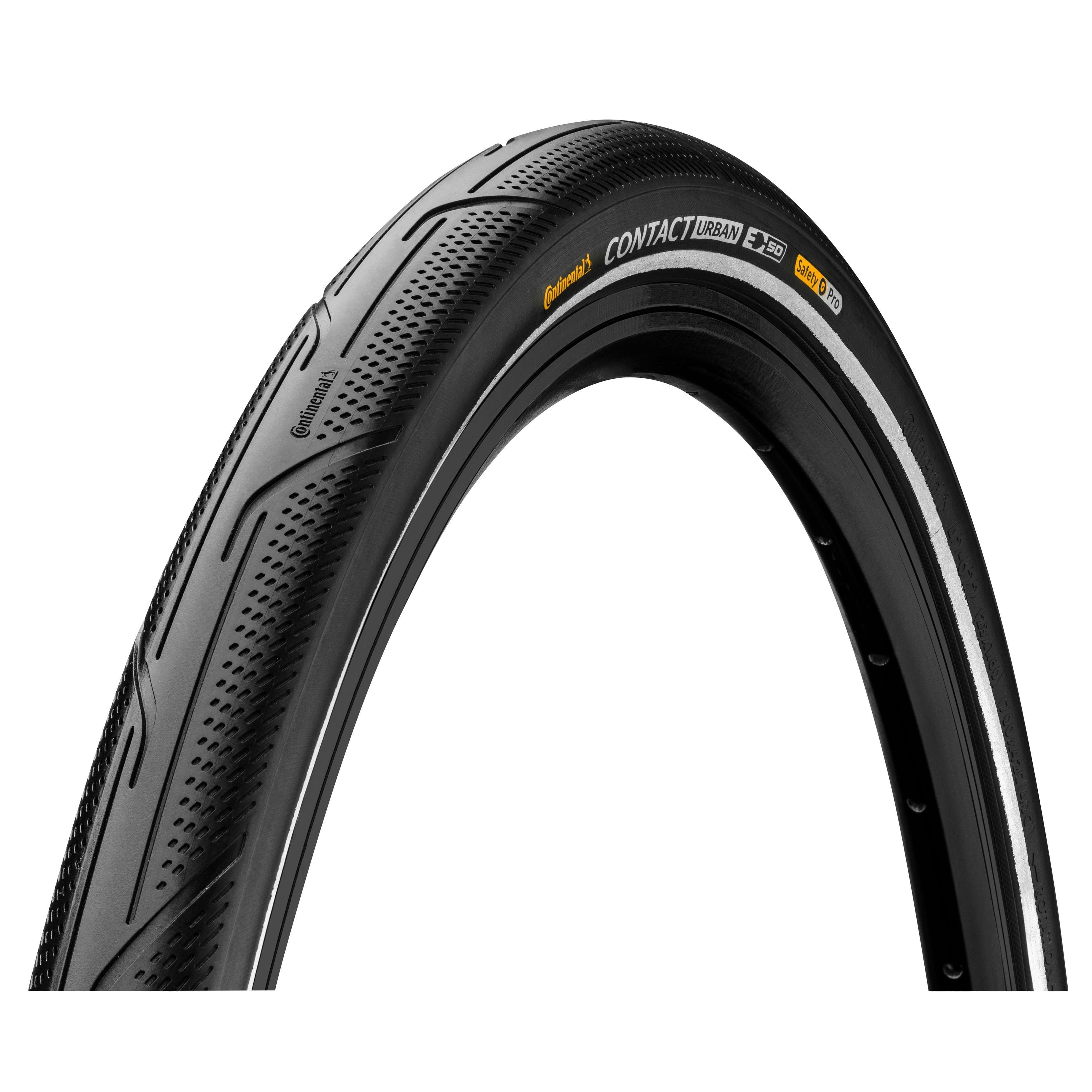 Continental Contact Urban Reflex Foldable Tyre 2022: Black/Black - Rx 16X1.35"