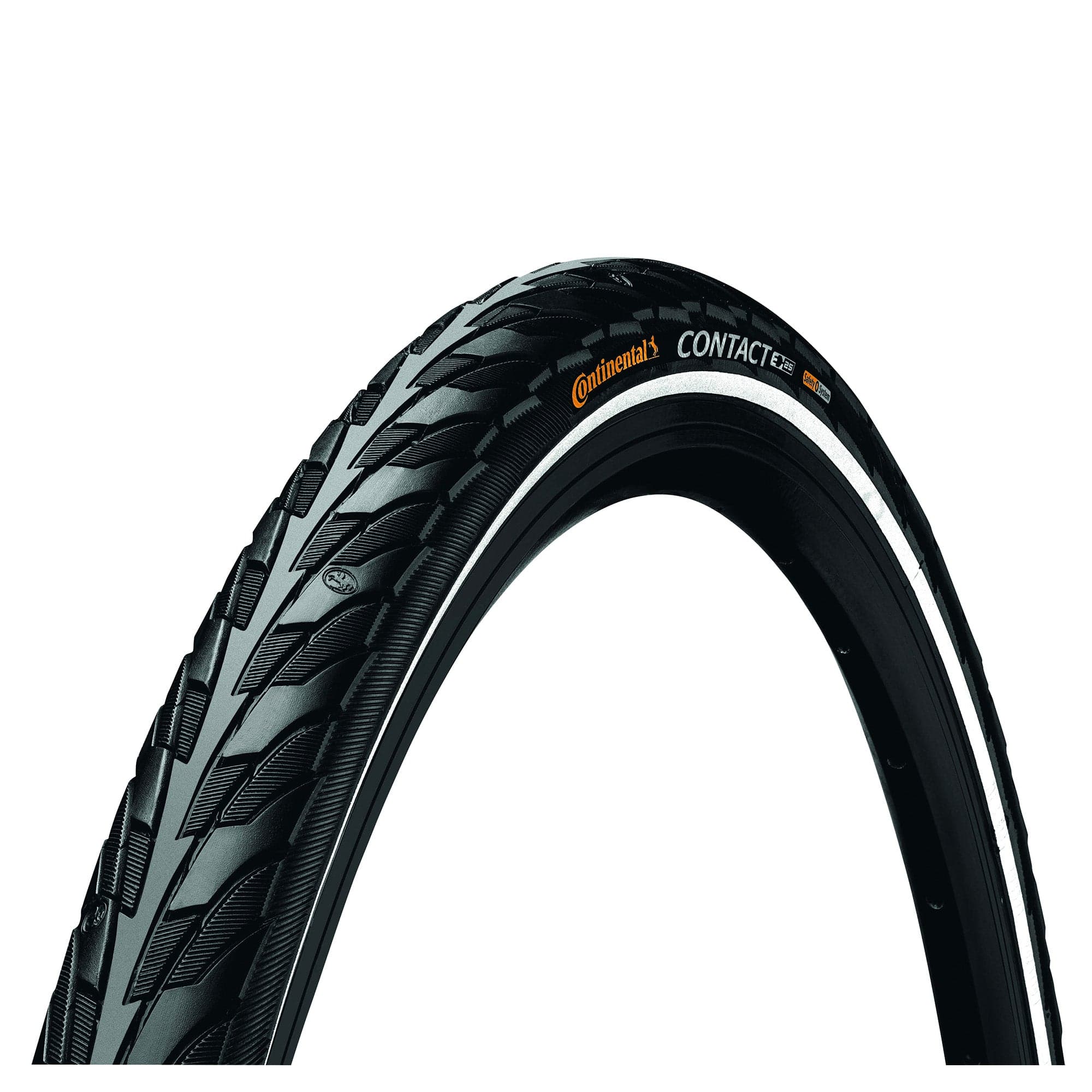 Continental CONTACT Tyre - Wire Bead: BLACK/BLACK