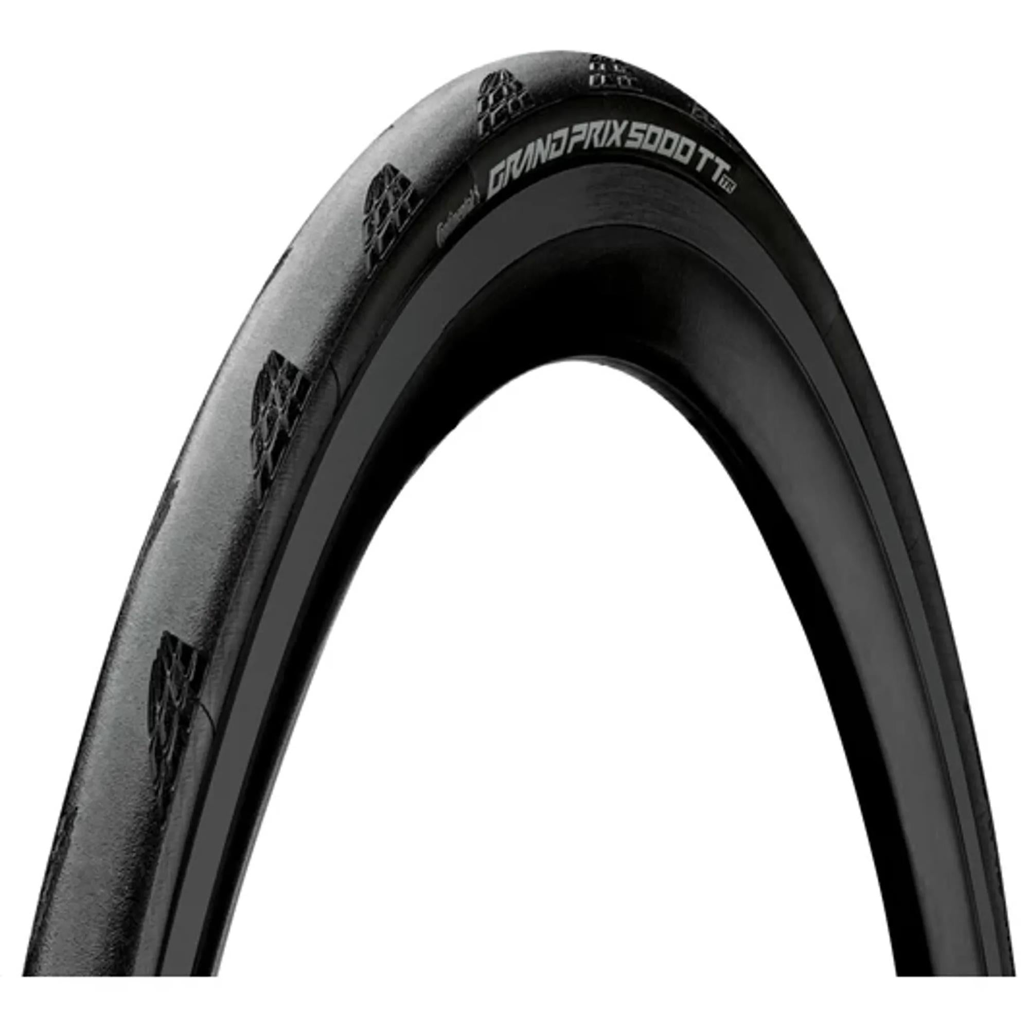 Continental Grand Prix 5000S Tubeless Ready Tt Tyre 2022: Black/Black