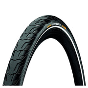 Continental RIDE City Reflex Tyre - Wire Bead: BLACK/BLACK REFLEX 700X32C