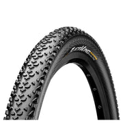 Continental Race King Shieldwall Tyre - Foldable Puregrip Compound: Black/Black