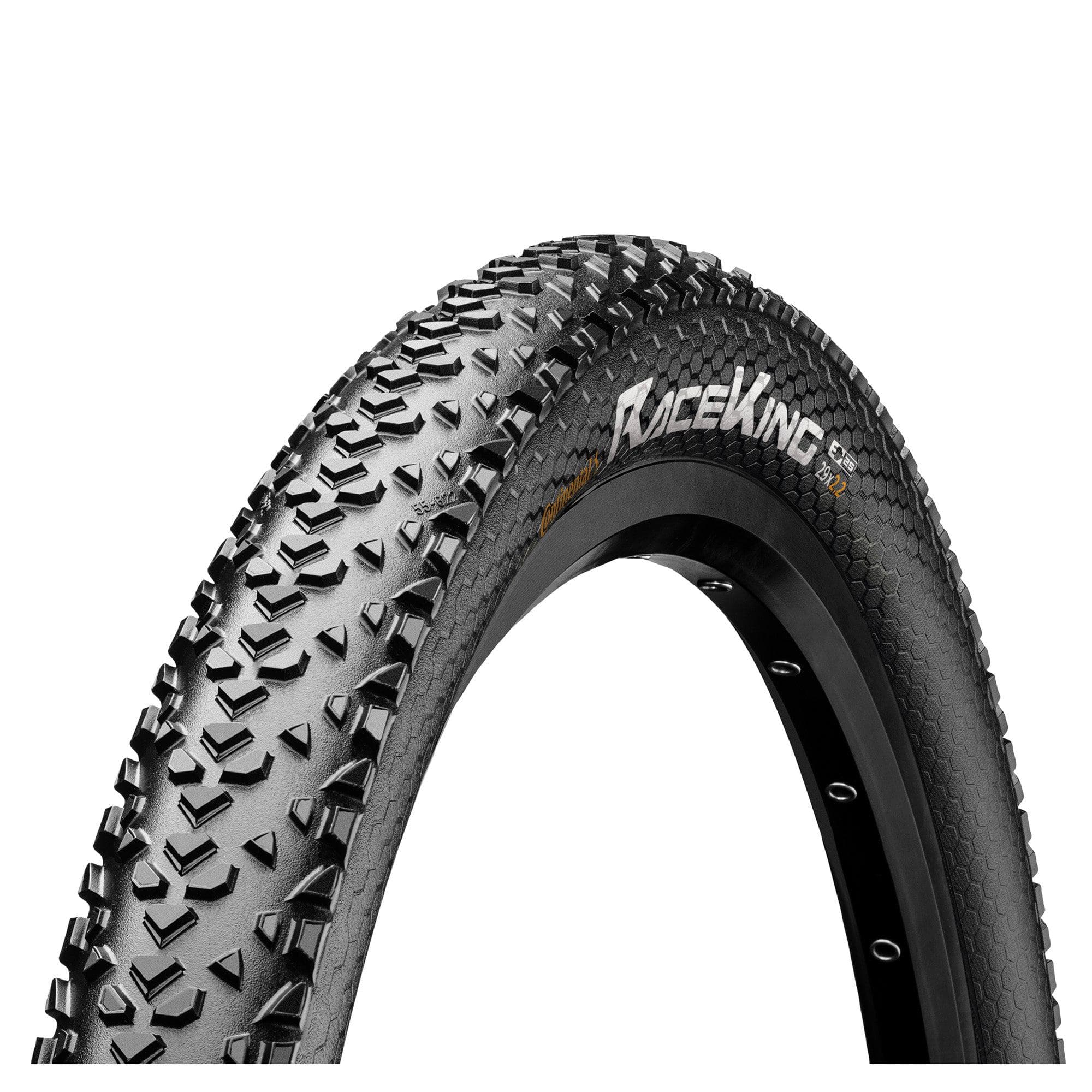 Continental Race King Tyre - Wire Bead: Black/Black