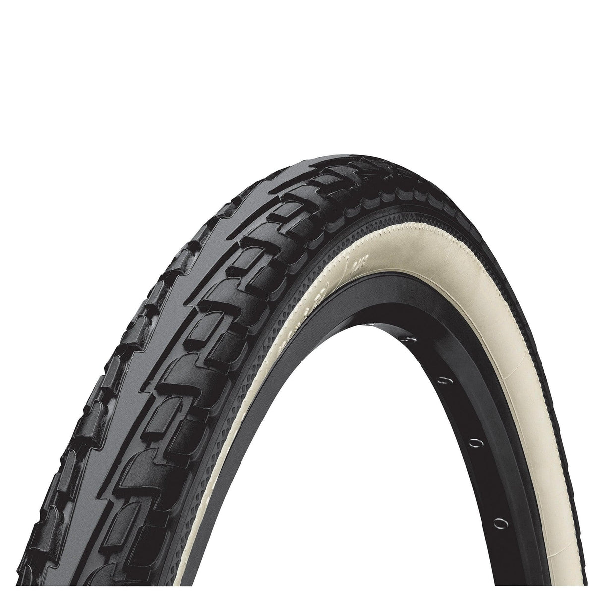 Continental Ride Tour Tyre - Wire Bead: Black/White 20X1.75"