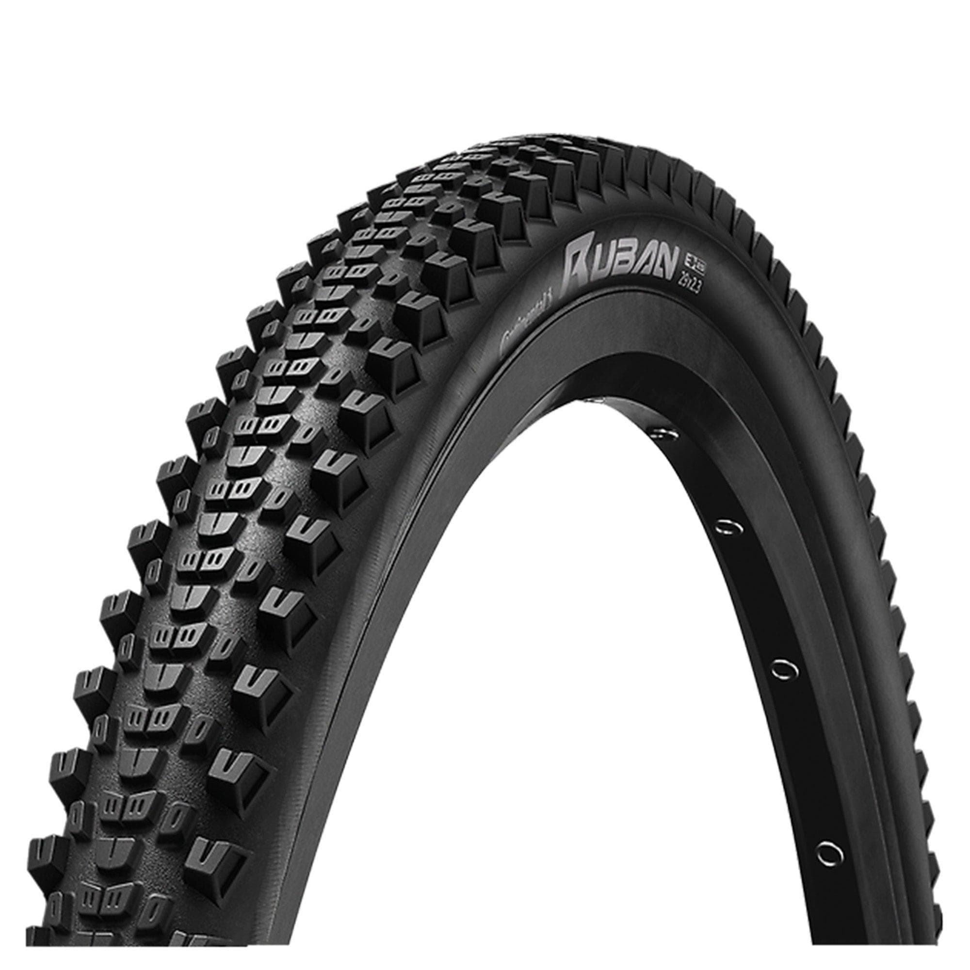 Continental Ruban Shieldwall Tyre - Foldable Puregrip Compound: Black/Black