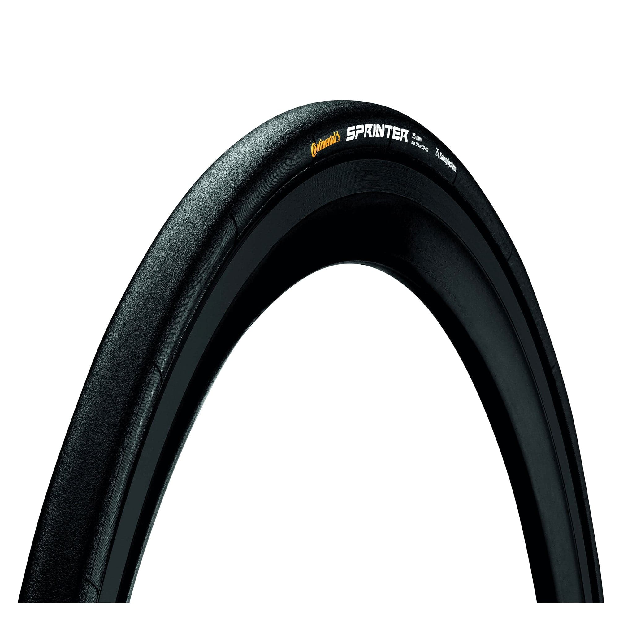 Continental Sprinter Tyre - Tubular BlackChili Compound: BLACK/BLACK 26"X22MM