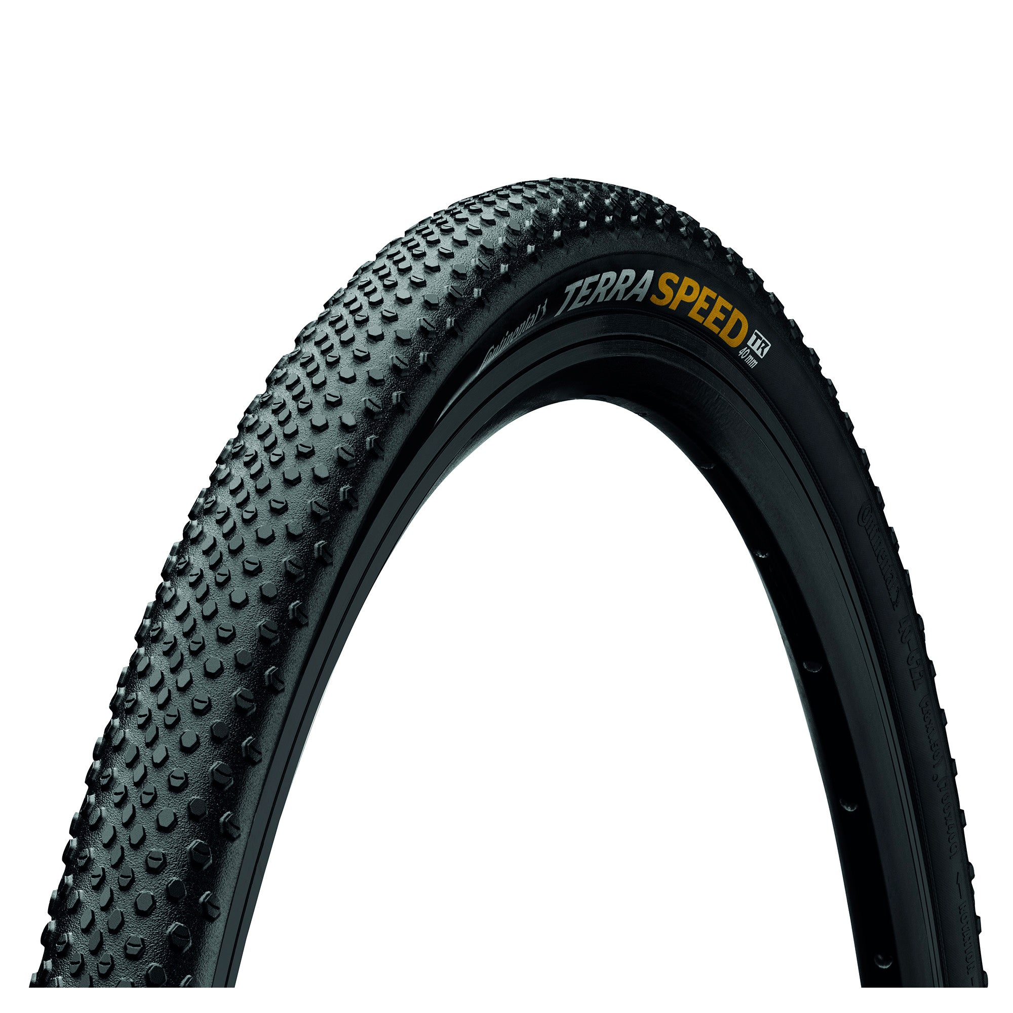 Continental Terra Speed ProTection Tyre - Foldable BlackChili Compound: BLACK/BLACK 700X45C