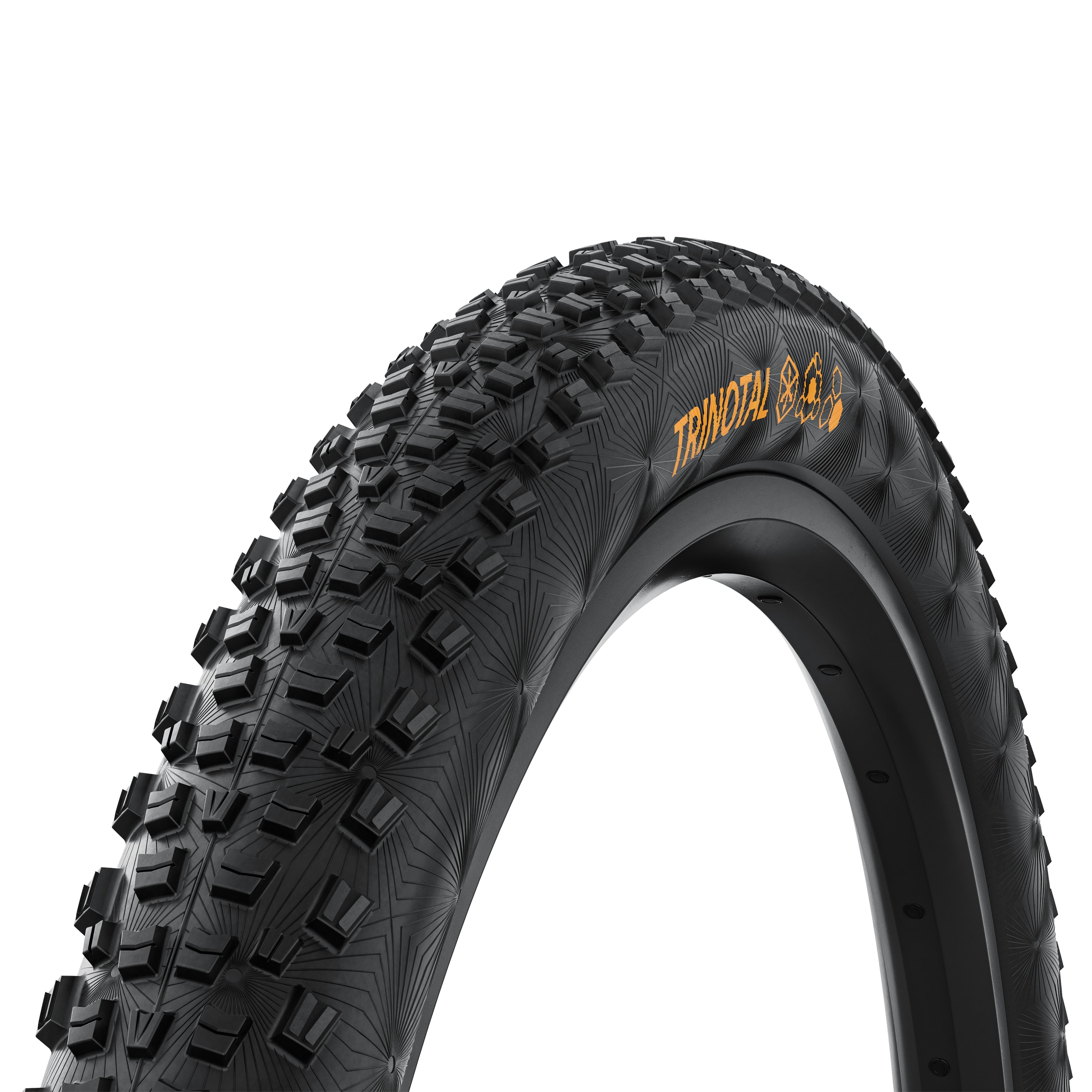 Continental Trinotal Trail Grip Foldable Tyre 2025: BLACK/BLACK
