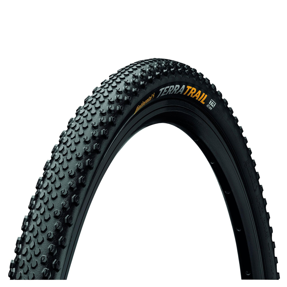 Continental Terra Trail Protection Tyre - Foldable Blackchili Compound: Black/Black 650X40B