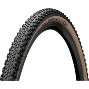 Continental Terra Trail Shieldwall Tyre - Foldable Skin 2022: Black/Brown 700X40C