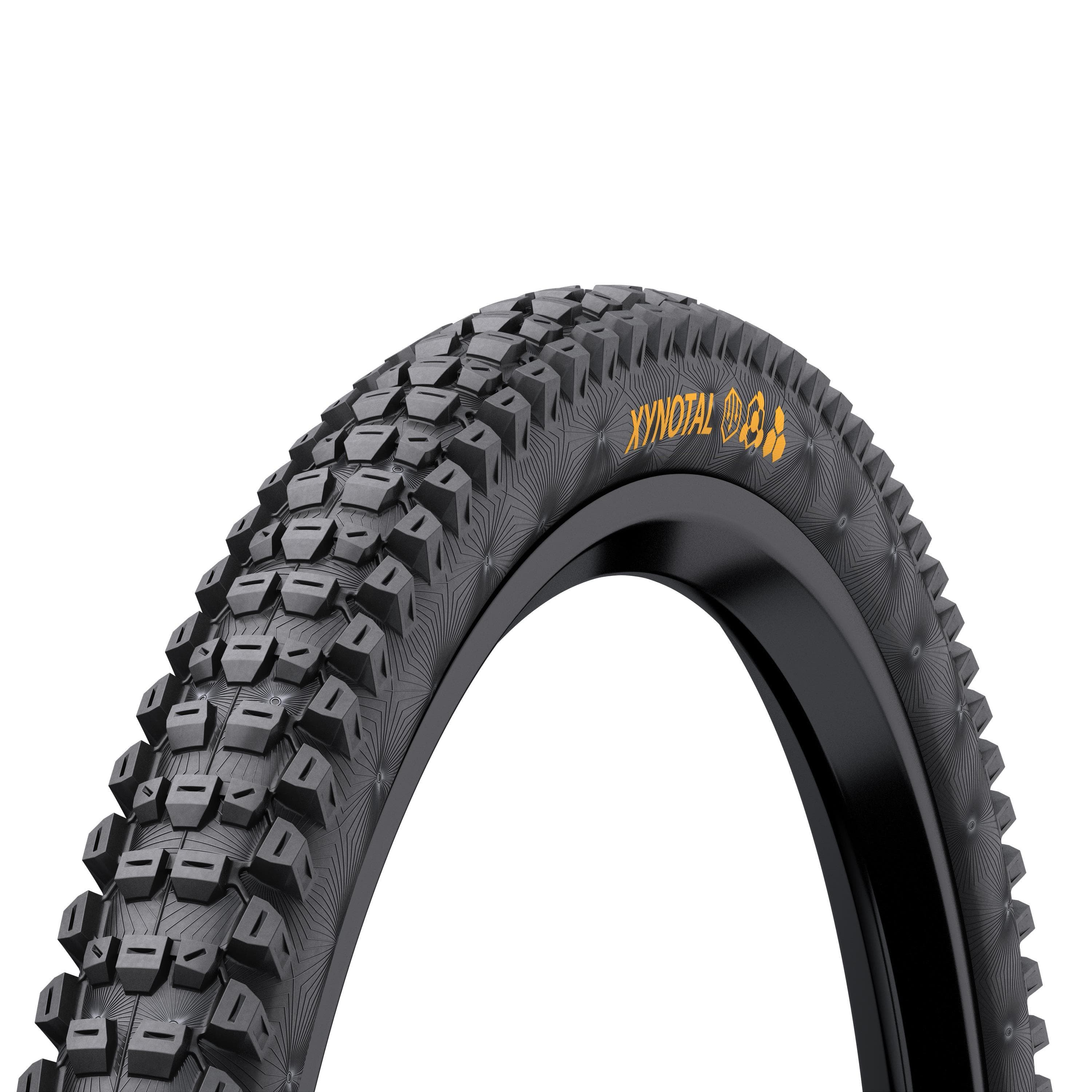 Continental Xynotal Downhill Tyre - Supersoft Compound Foldable 2022: Black & Black
