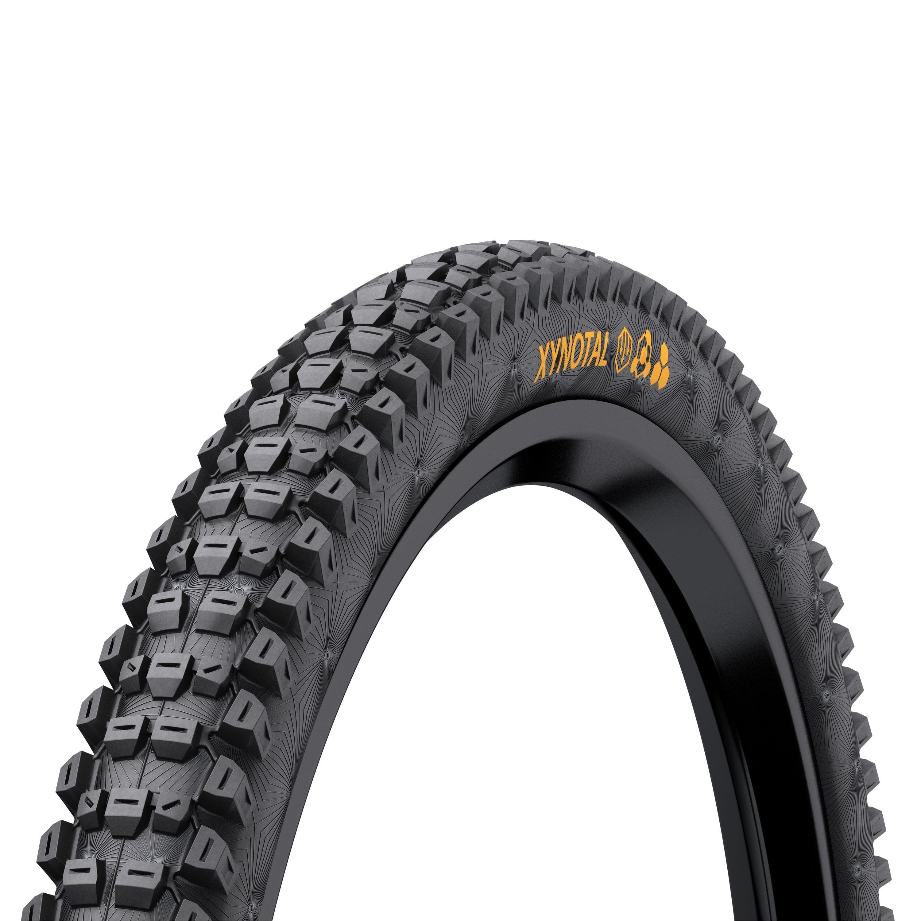 Continental Xynotal Enduro Tyre - Soft Compound Foldable: Black & Black