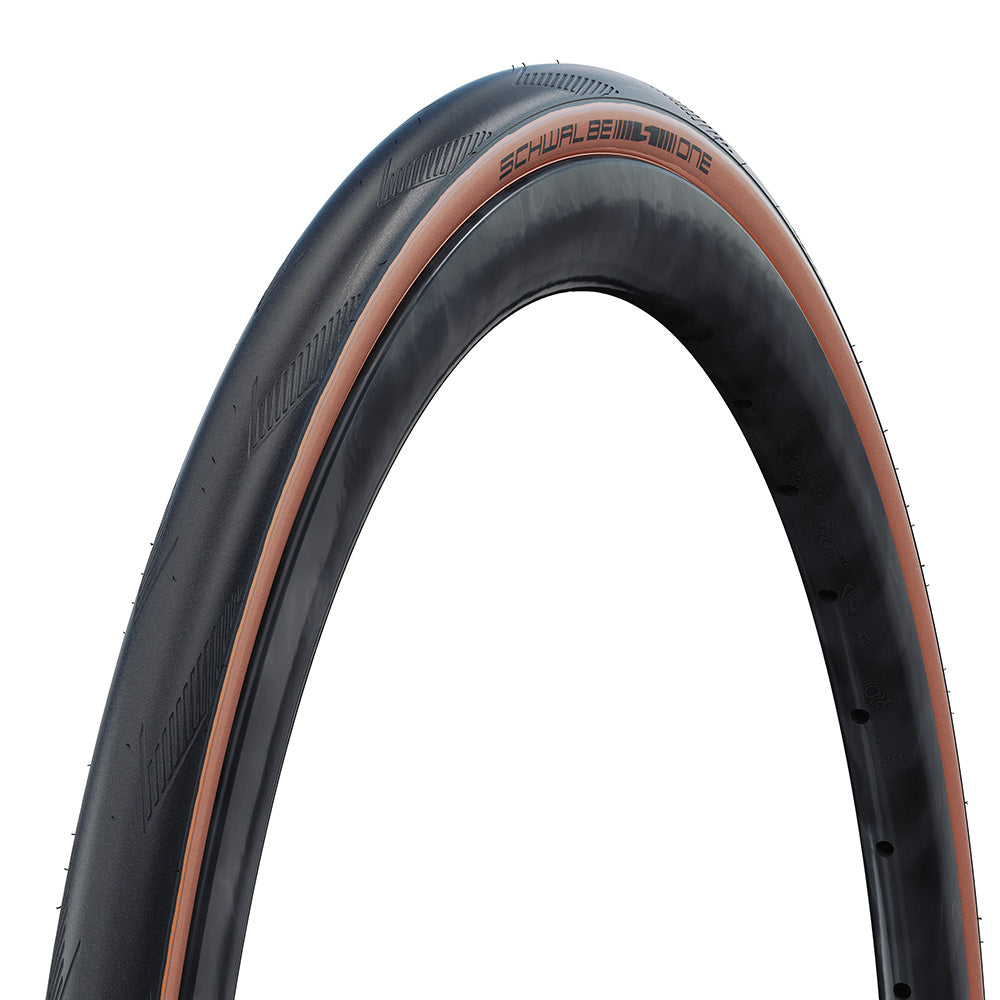 Schwalbe One Tubeless Easy Tyre Bronze Sidewall 700c