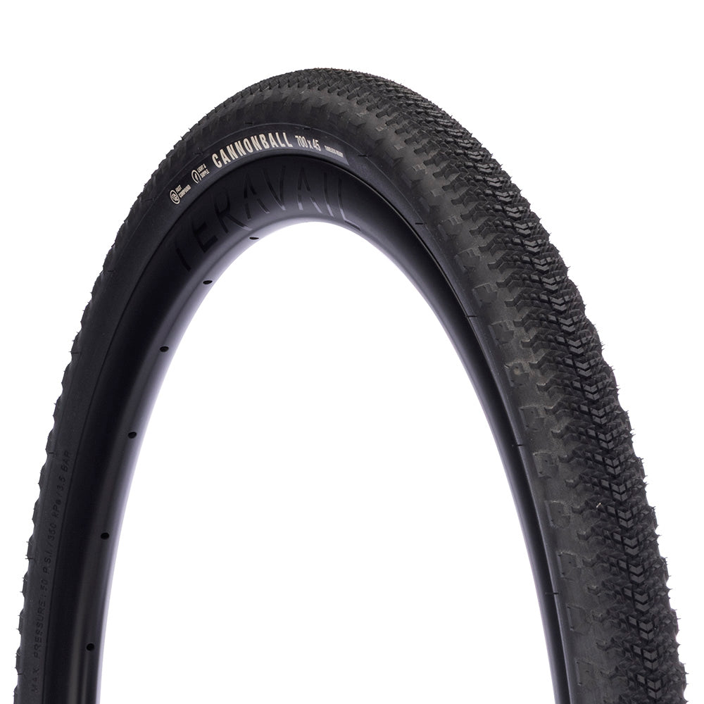 Teravail Cannonball - Durable 700x50 Black