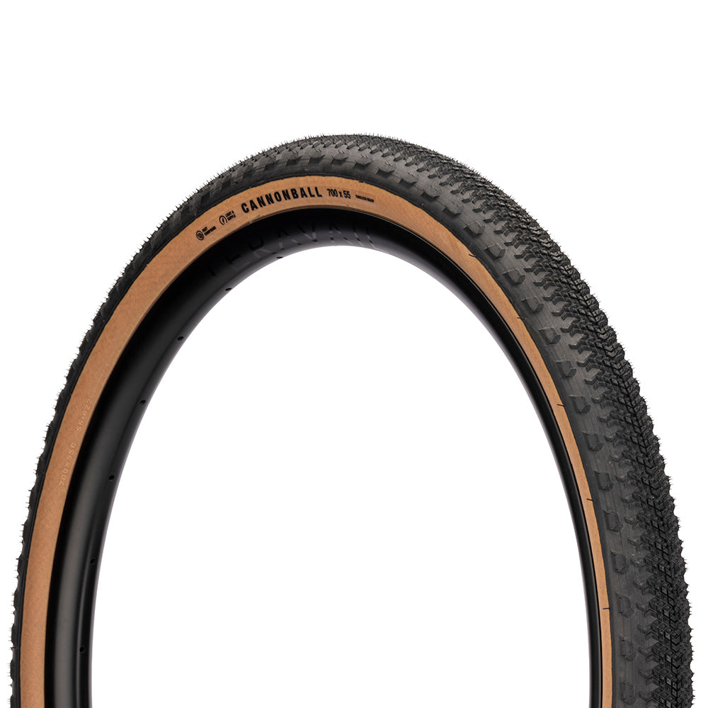 Teravail Cannonball - Durable 700x50 Black/Tan