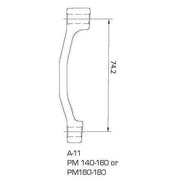 Tektro Adapter A11  Post Mount  +20mm