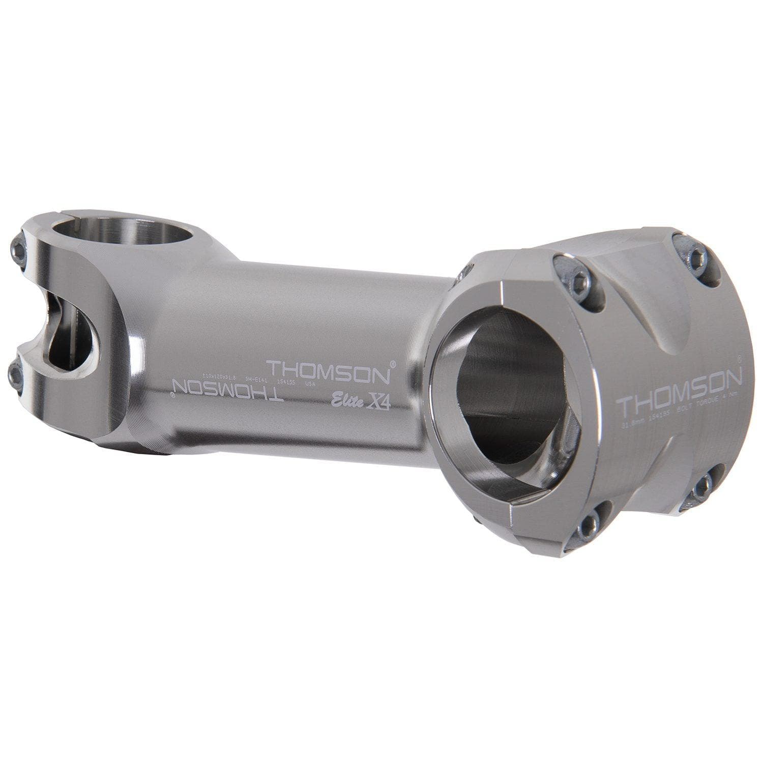 Thomson Elite Stem X4 Silver (10 x) 31.8mm