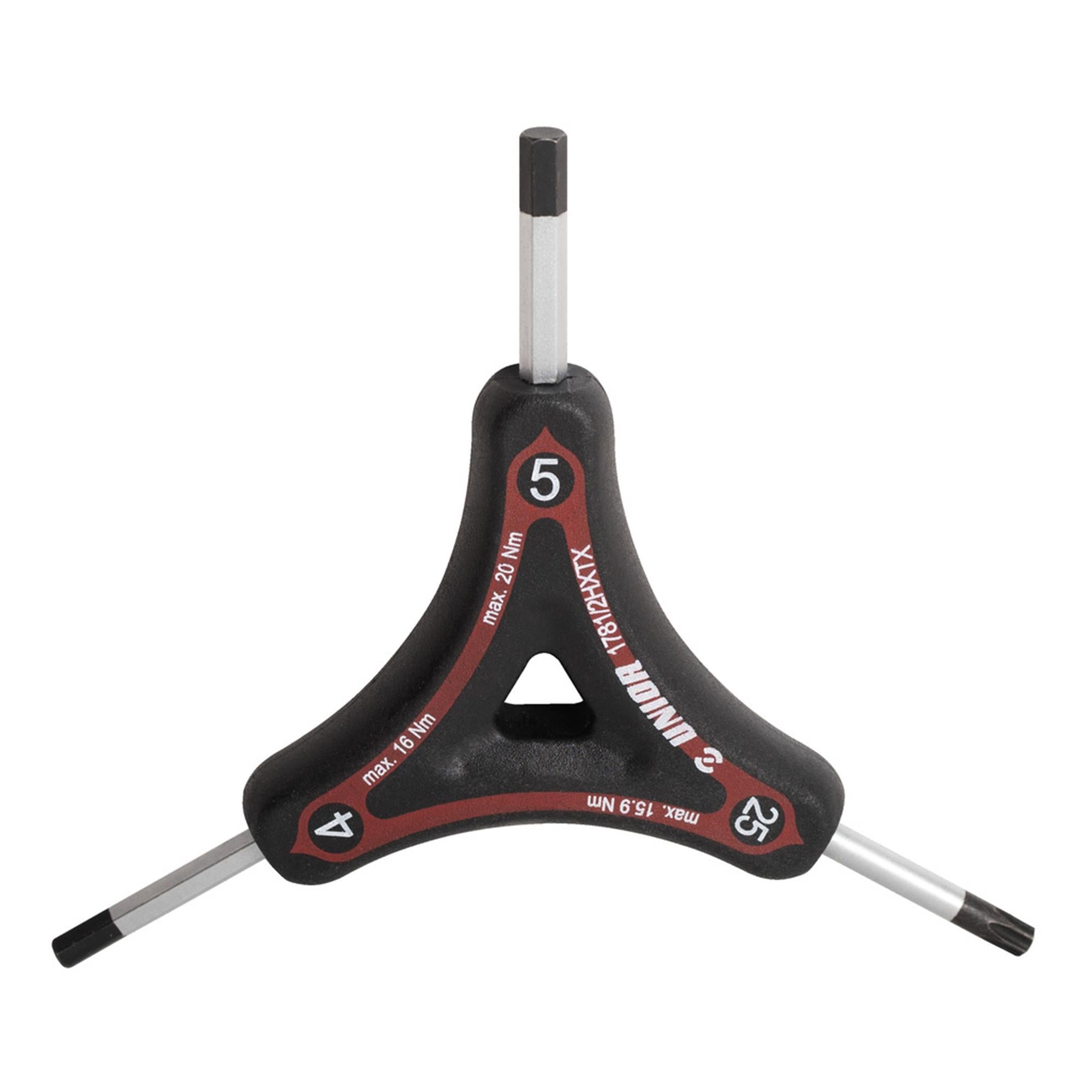 Unior Y Hex & Torx Wrench: BLACK
