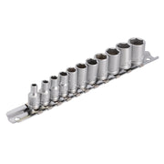 UNIOR Socket Set 1/4" On Rail 2024: GREY 1/4"
