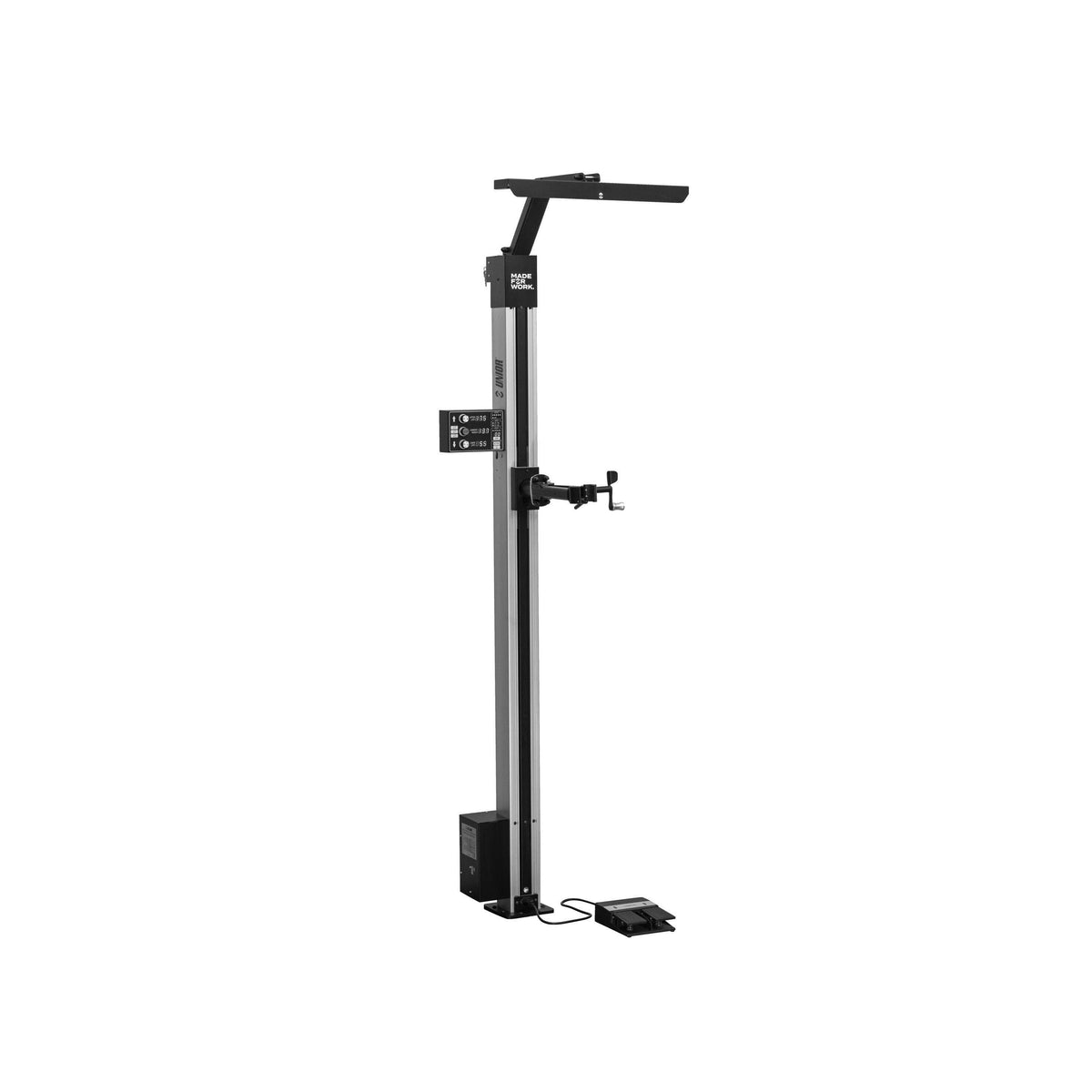Unior Electric Repair Stand 2.0 With Plate: SILVER/BLACK