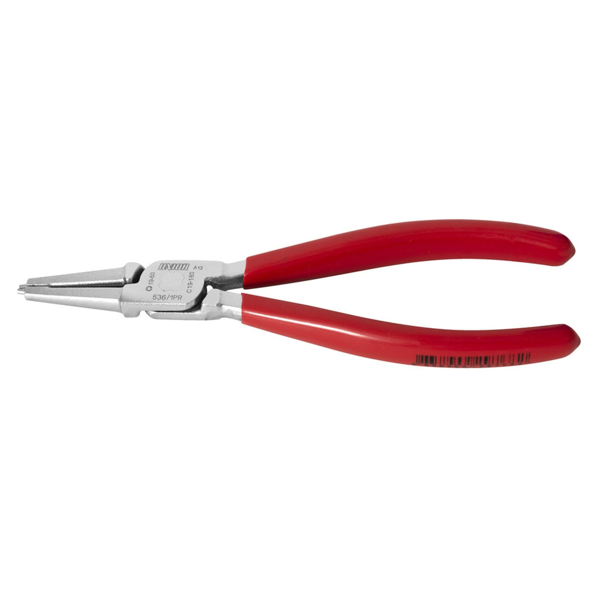 UNIOR Internal Lock Rings Pliers Straight 2024: RED 140 (12-25MM)