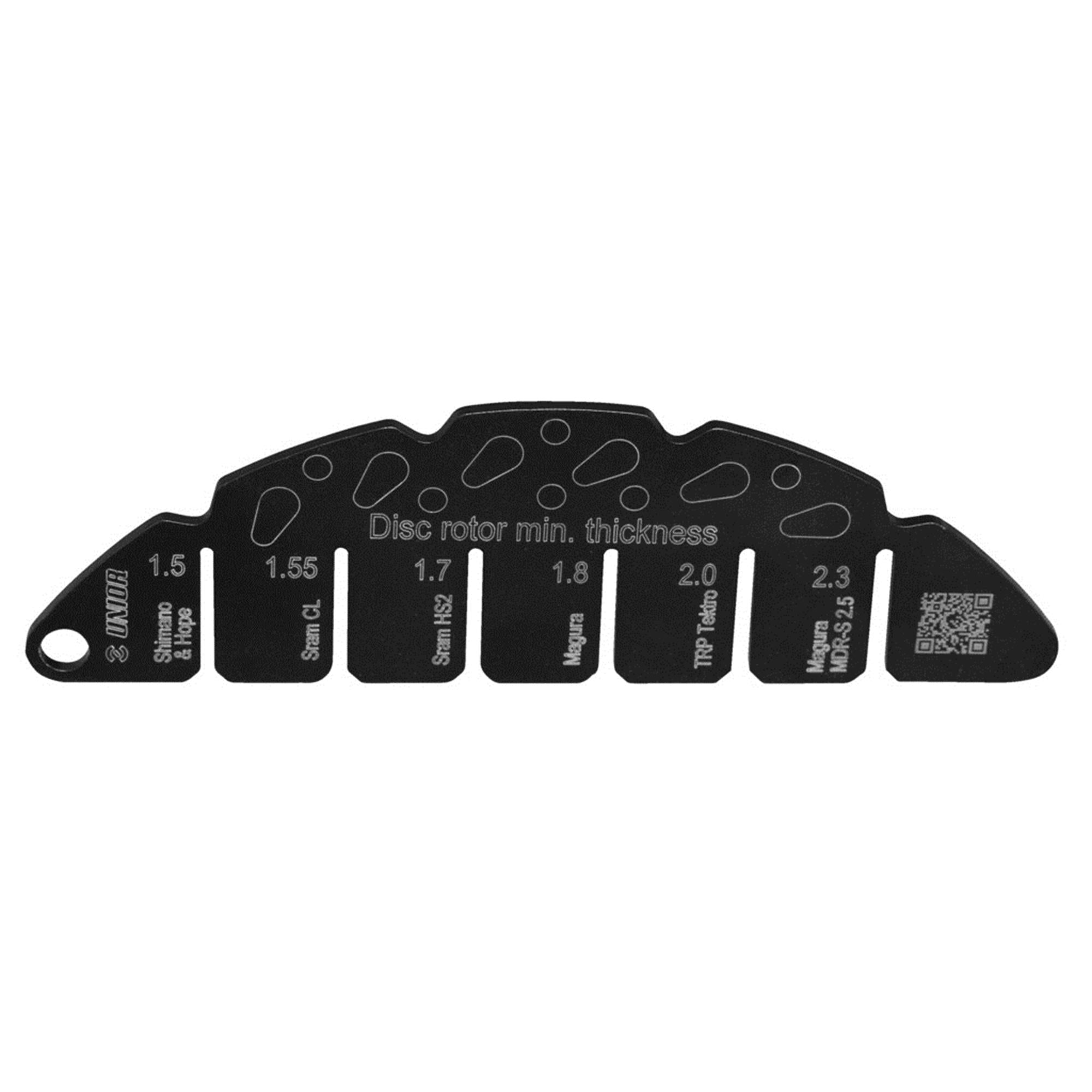 Unior Rotor Wear Indicator: BLACK