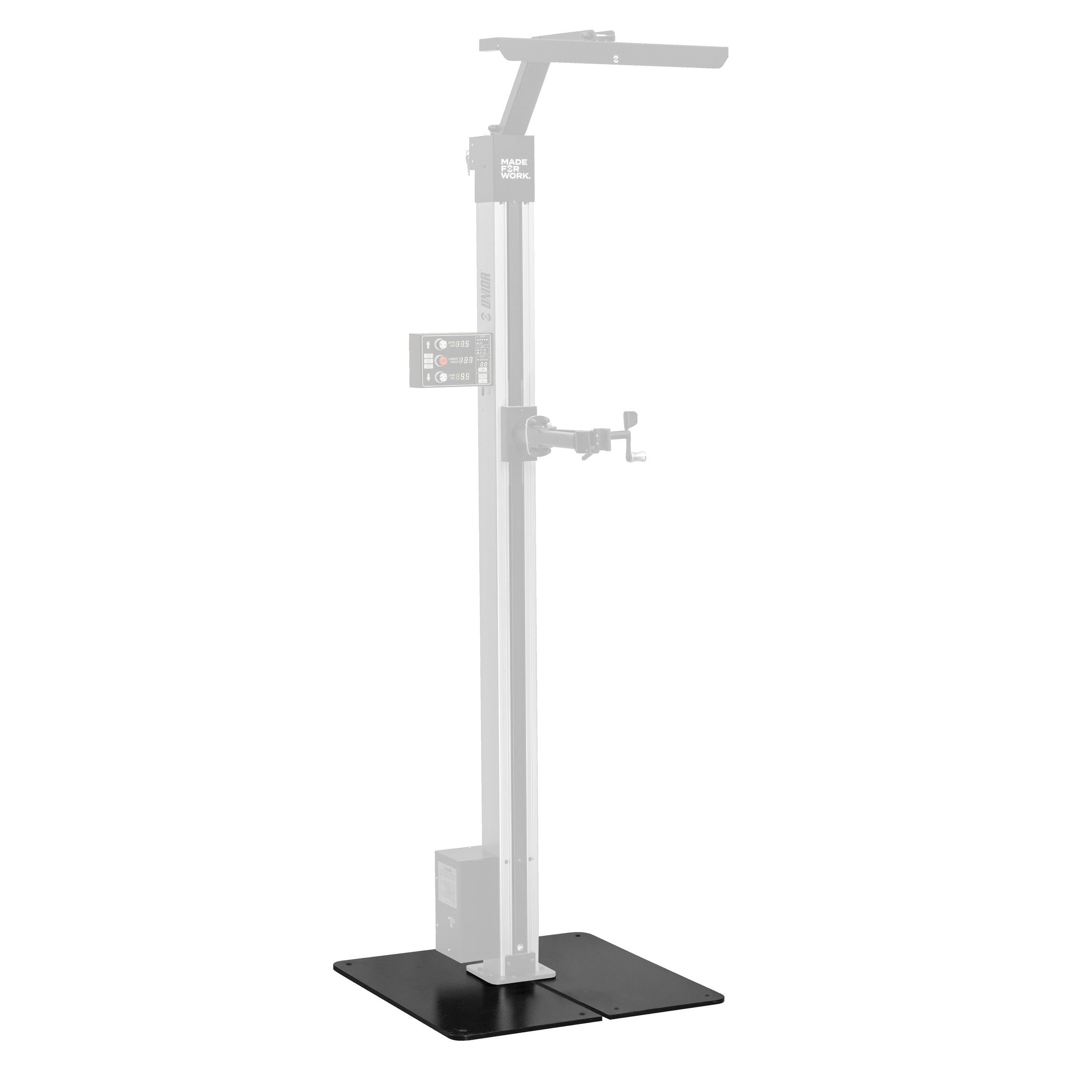 Unior Fixed Plate for 1693EL Electric Bike Stand 2.0: BLACK