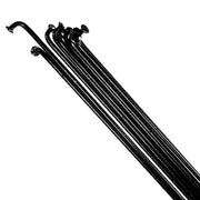Upgrade Black Steel Spoke + Nipple  72 pack  228mm