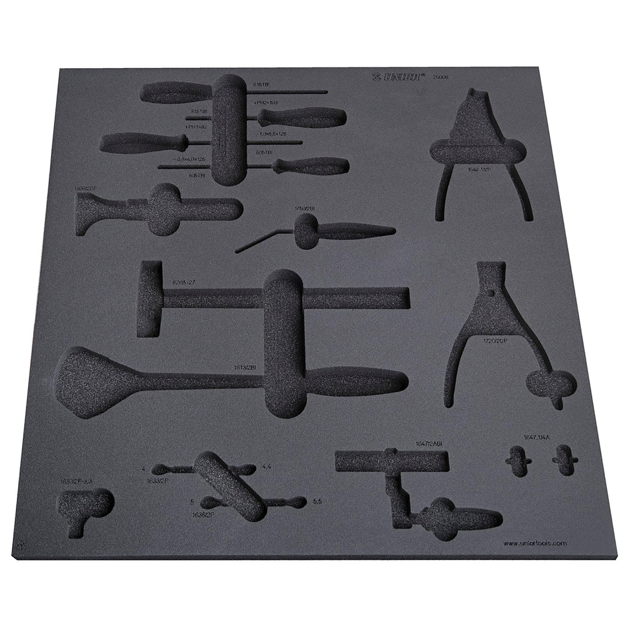 Unior Empty Tray For Set3-2600B:  570 X 560Mm