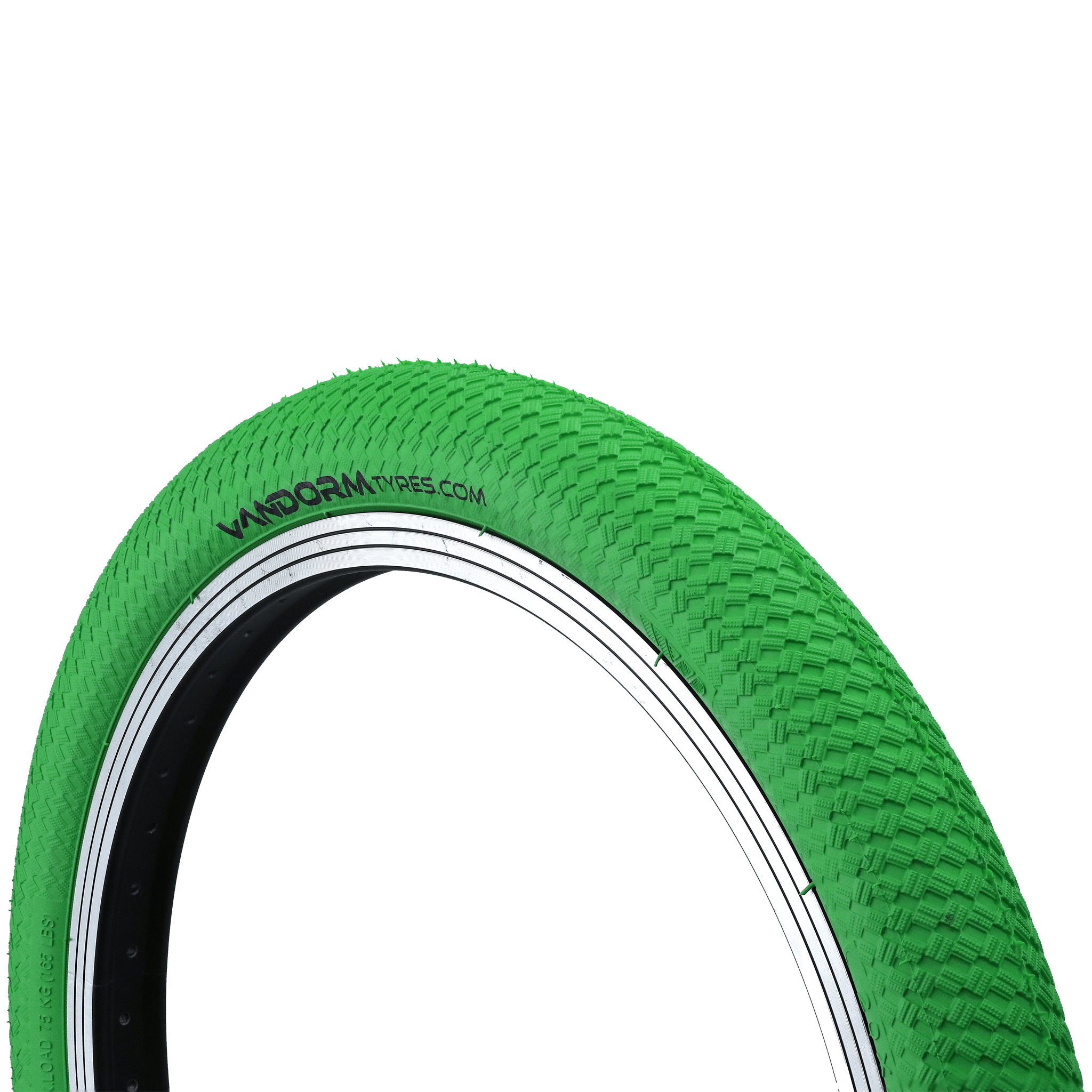 Vandorm Drifter BMX Tyre - 20" x 2.00" - Green